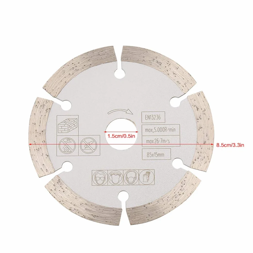 Yctze Diamentowa Brzeszczot Tarczowy 85 Mm X 15 Mm do Obróbki Drewna – Szybkie i Precyzyjne Cięcie
