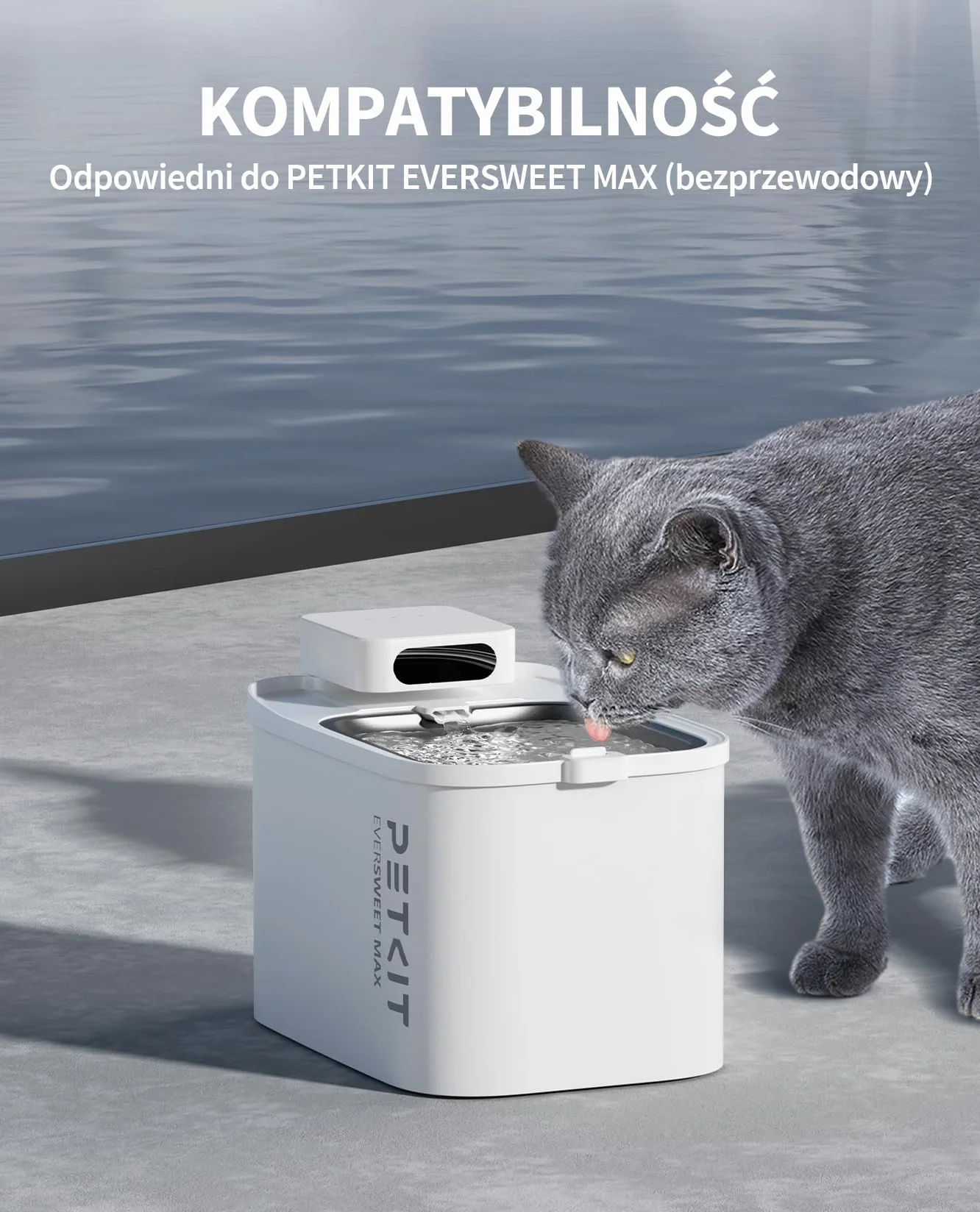 PETKIT Filtry do Fontanny, 5 Sztuk, do Bezprzewodowej Fontanny dla Kota i Psa EVERSWEET MAX, Aktywny Węgiel, Wysokowydajna Filtracja