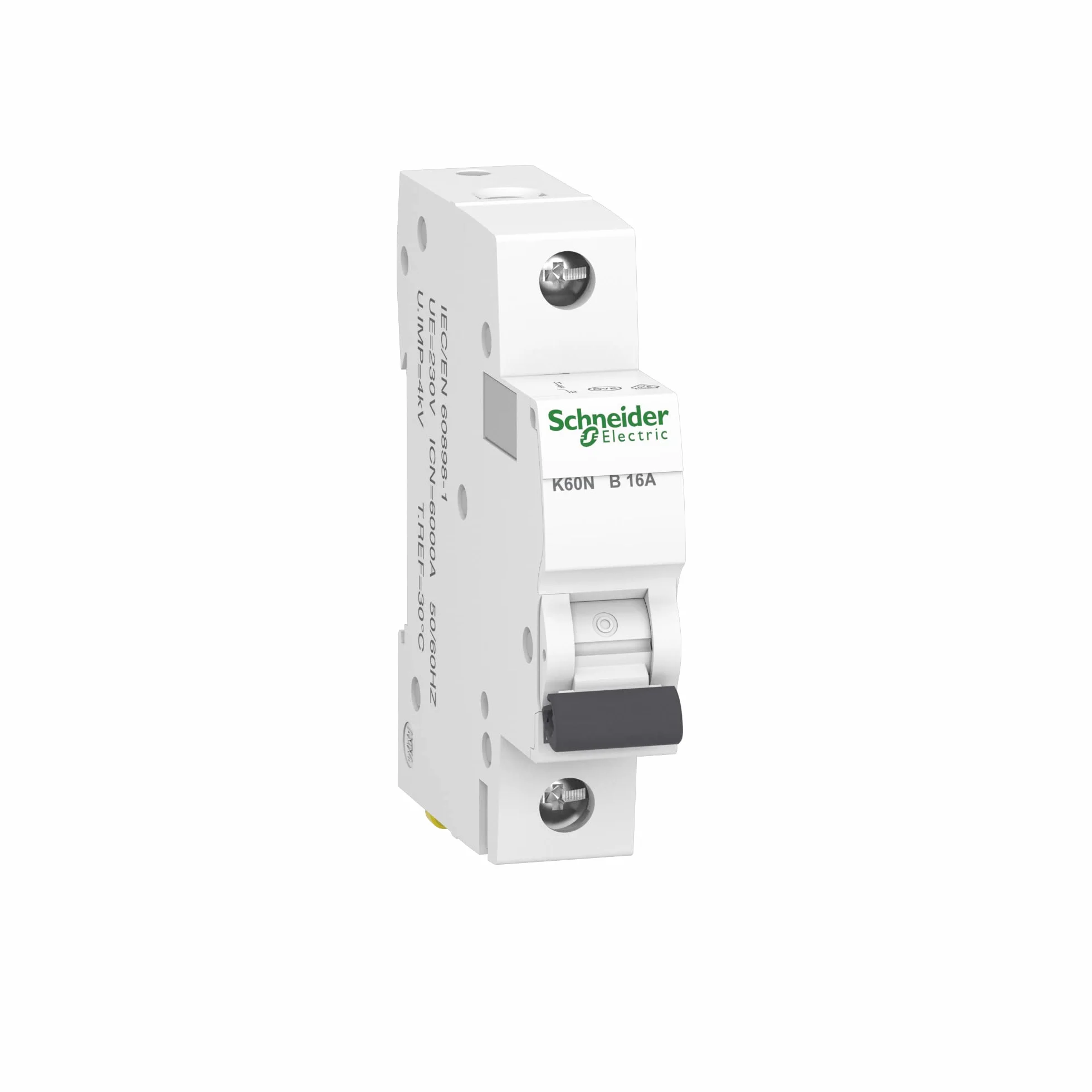 Schneider Electric A9K01116 Wyłącznik Nadprądowy, Biały, 16 A