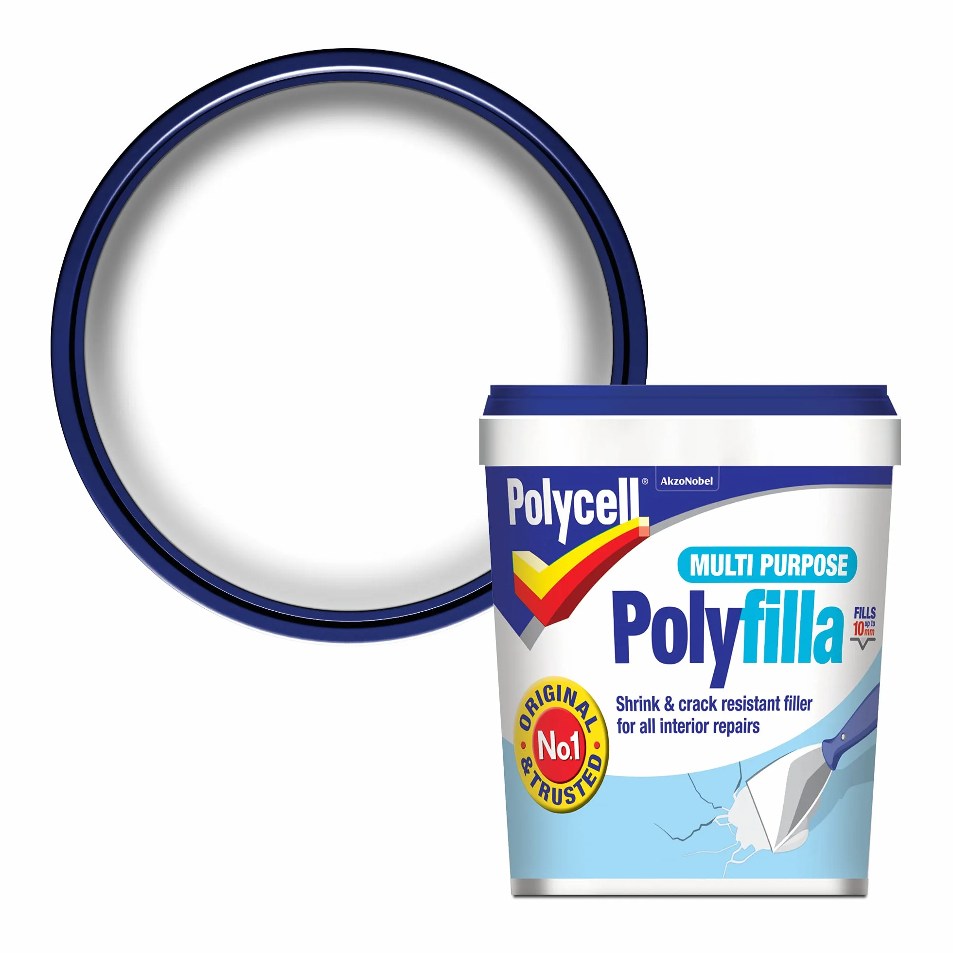Polycell Wielofunkcyjny Polyfilla - Gotowy Mieszany 1 kg