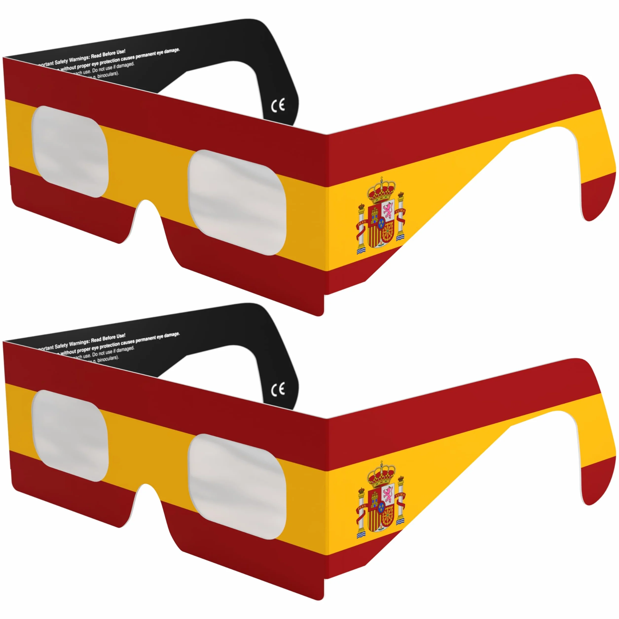 Absolute Eclipse ES Okulary do zaćmienia słońca hurtowo - testowane przez ISO 12312-2 i certyfikat CE - zalecany przez AAS producent UE - 2026 Eclipse Europe