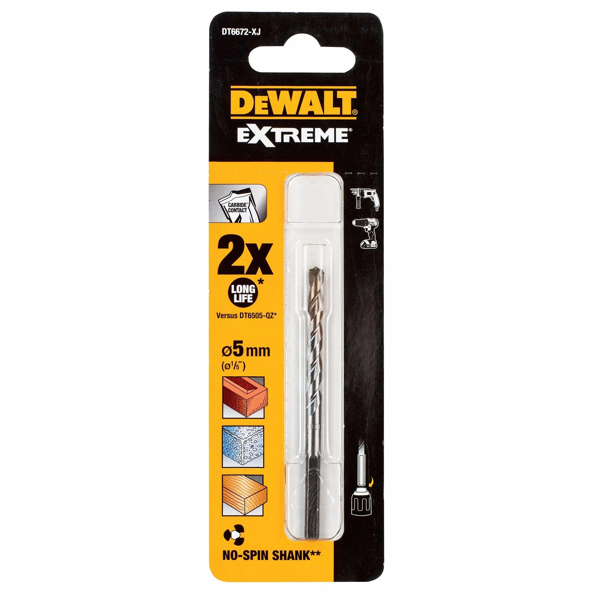 Dewalt Wiertło 5 x 85 mm Dewdt6672Xj-Tb
