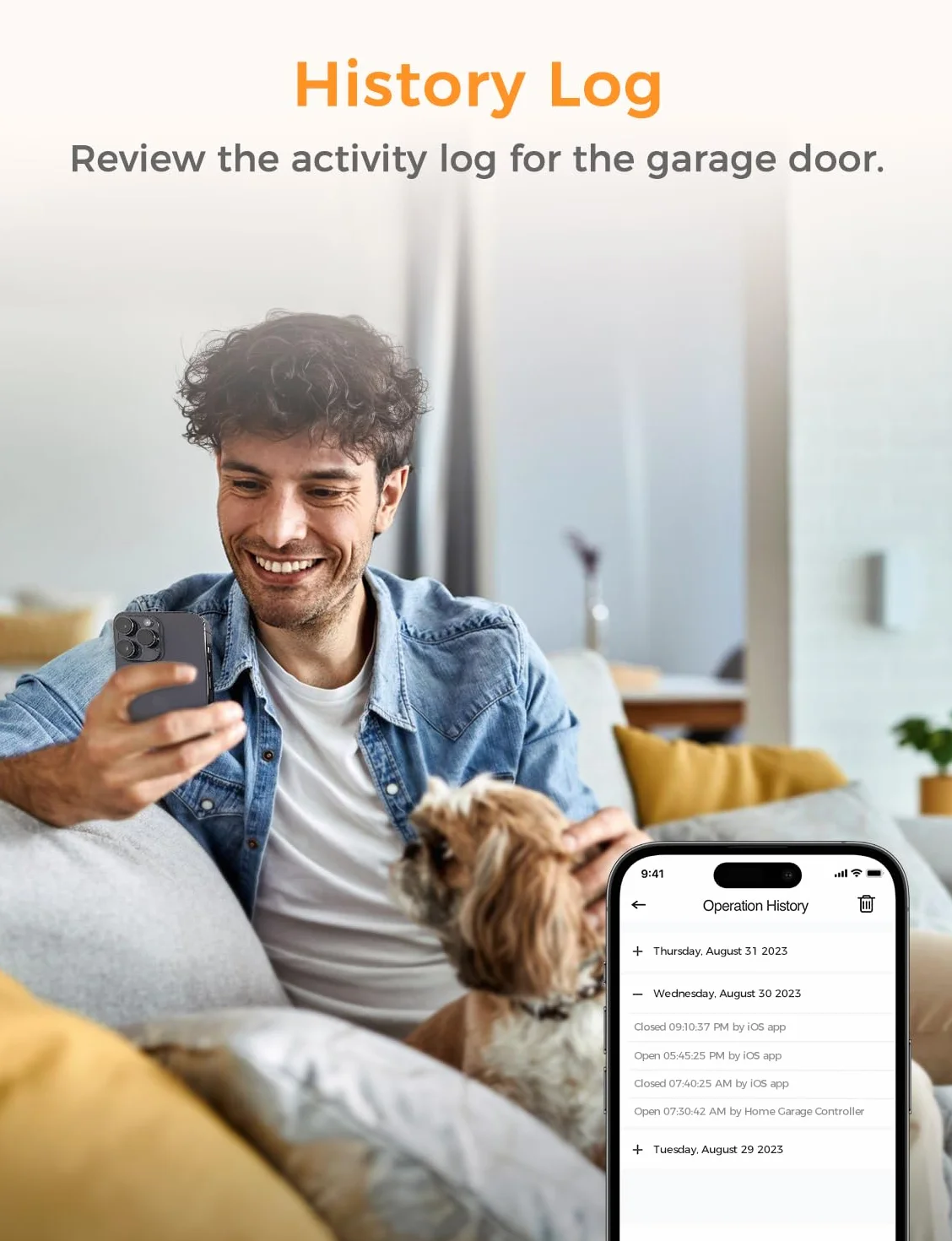 Refoss Smart Otwieracz do bram garażowych z pilotowaniem za pomocą sieci WLAN, kompatybilny z Apple HomeKit, Alexą i Google Home