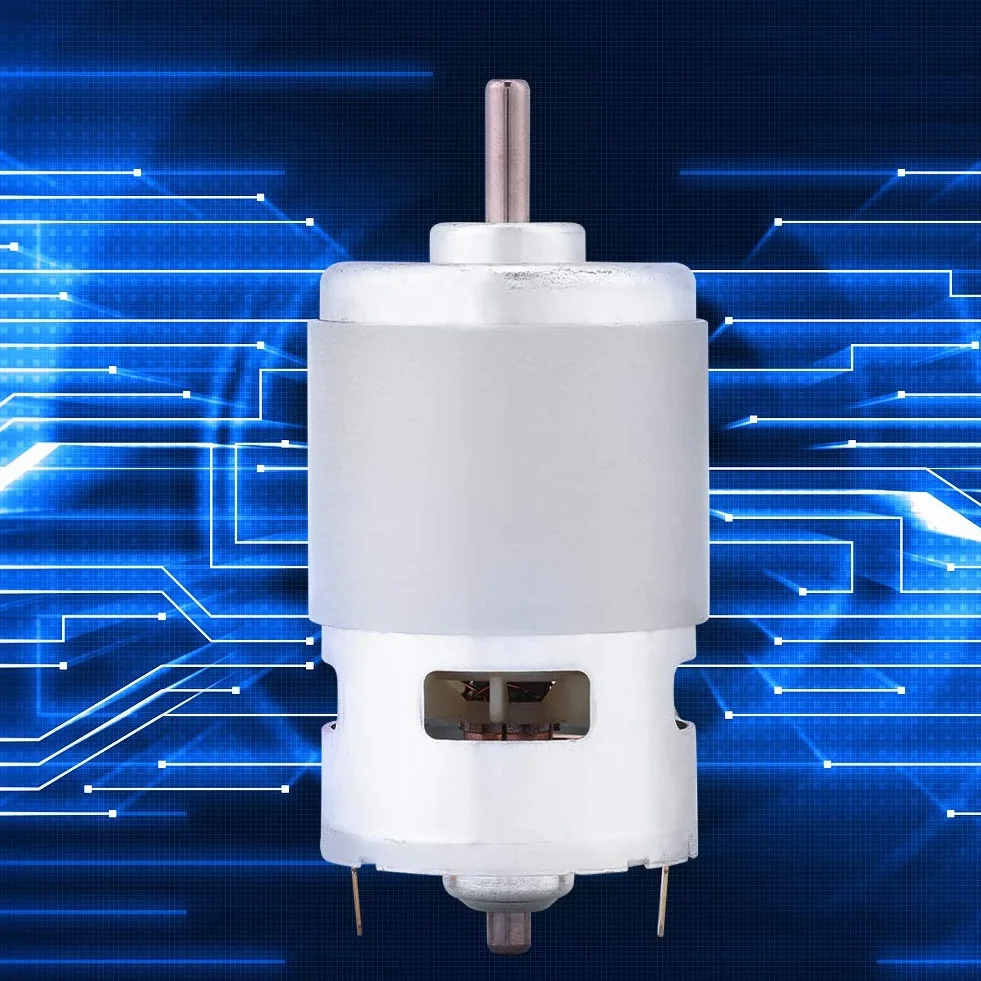 Jadeshay Mini silnik DC - mikrosilnik elektryczny 12 V 0,32 A 150 W 13000-15000 obr./min DC silnik bezszczotkowy duży moment obrotowy wysoka moc do narzędzi elektrycznych