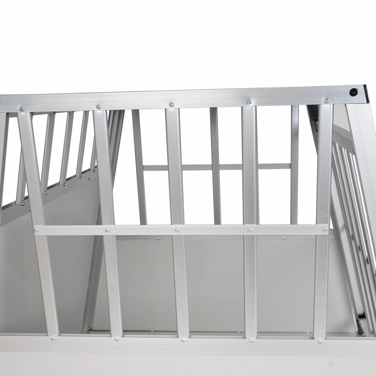 EUGAD Aluminiowy transporter dla psów, kotów, 65 x 85 x 71 cm, do transportu zwierząt domowych, torba transportowa dla dużych/średnich/małych psów