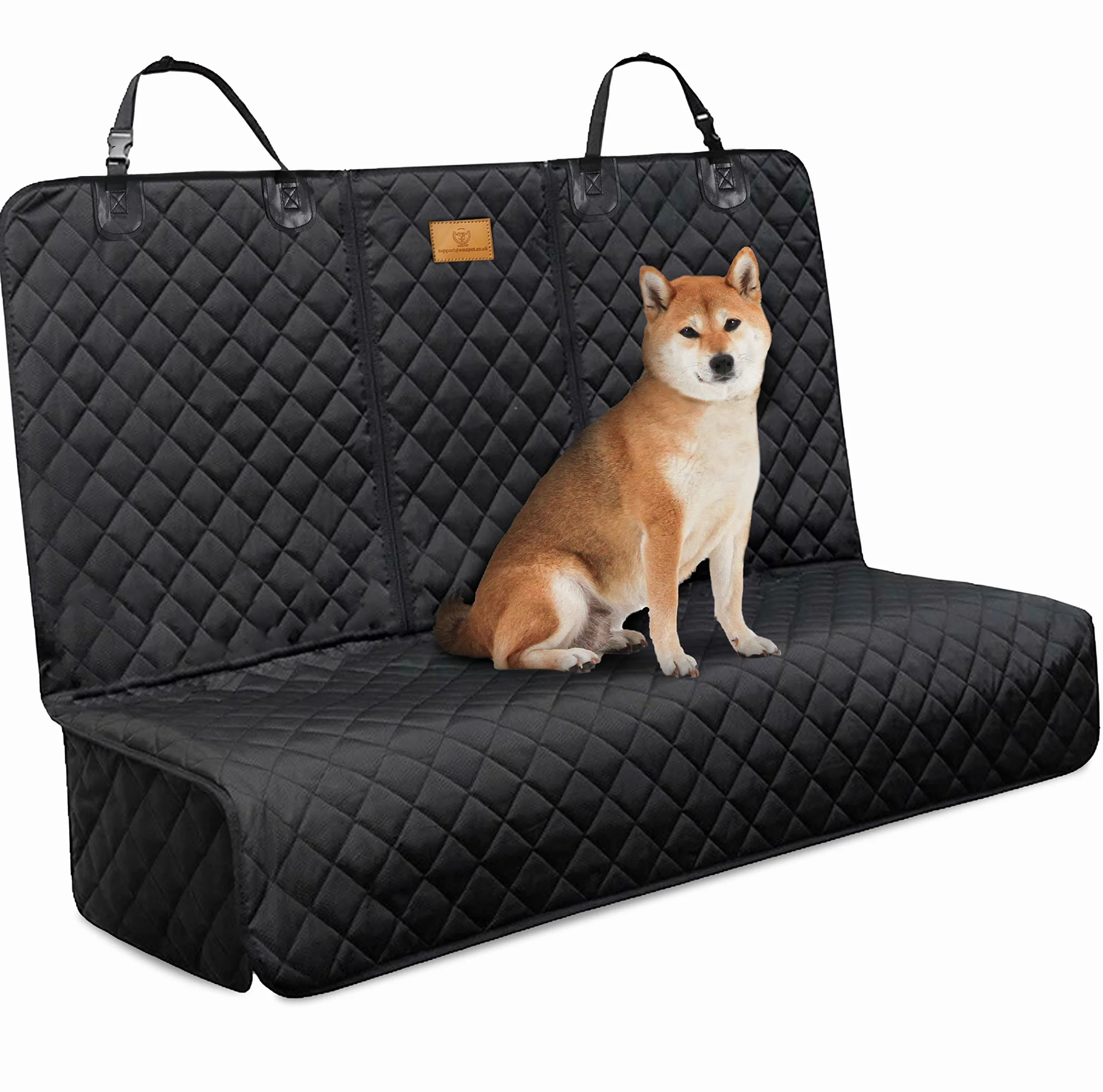 AMZPET ISOFIX Pokrowiec na siedzenie samochodowe dla psa Wodoodporny 133 x 56 cm