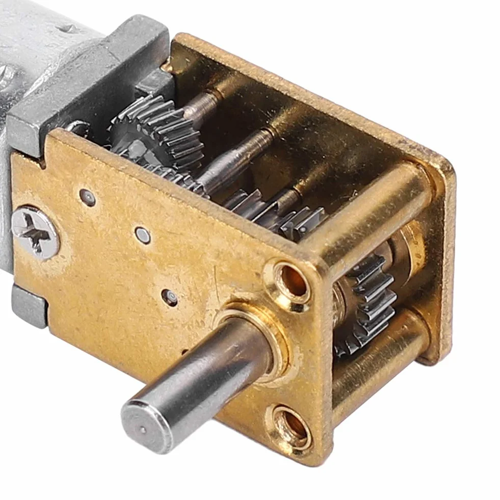 Mini przekładnia, mikro-turbo silnik ślimakowy N20, do zamków elektronicznych, robotów i inteligentnych kamer samochodowych (DC3V 30 obr./min) (DC6V 35 obr./min)
