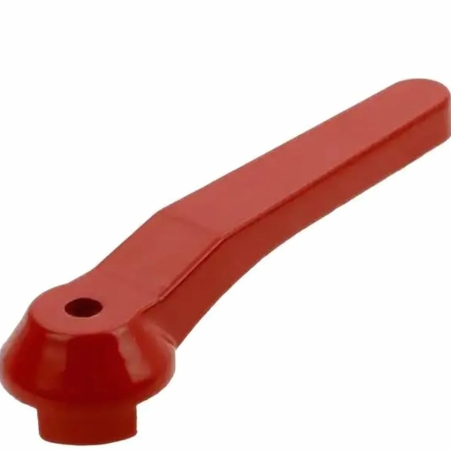 cyclingcolors Uchwyt dźwigniowy do zaworu kulowego czerwona dźwignia aluminium kran jednouchwytowy kurek odcinający zawór odcinający kurek kulowy 1/4" - 3/8"