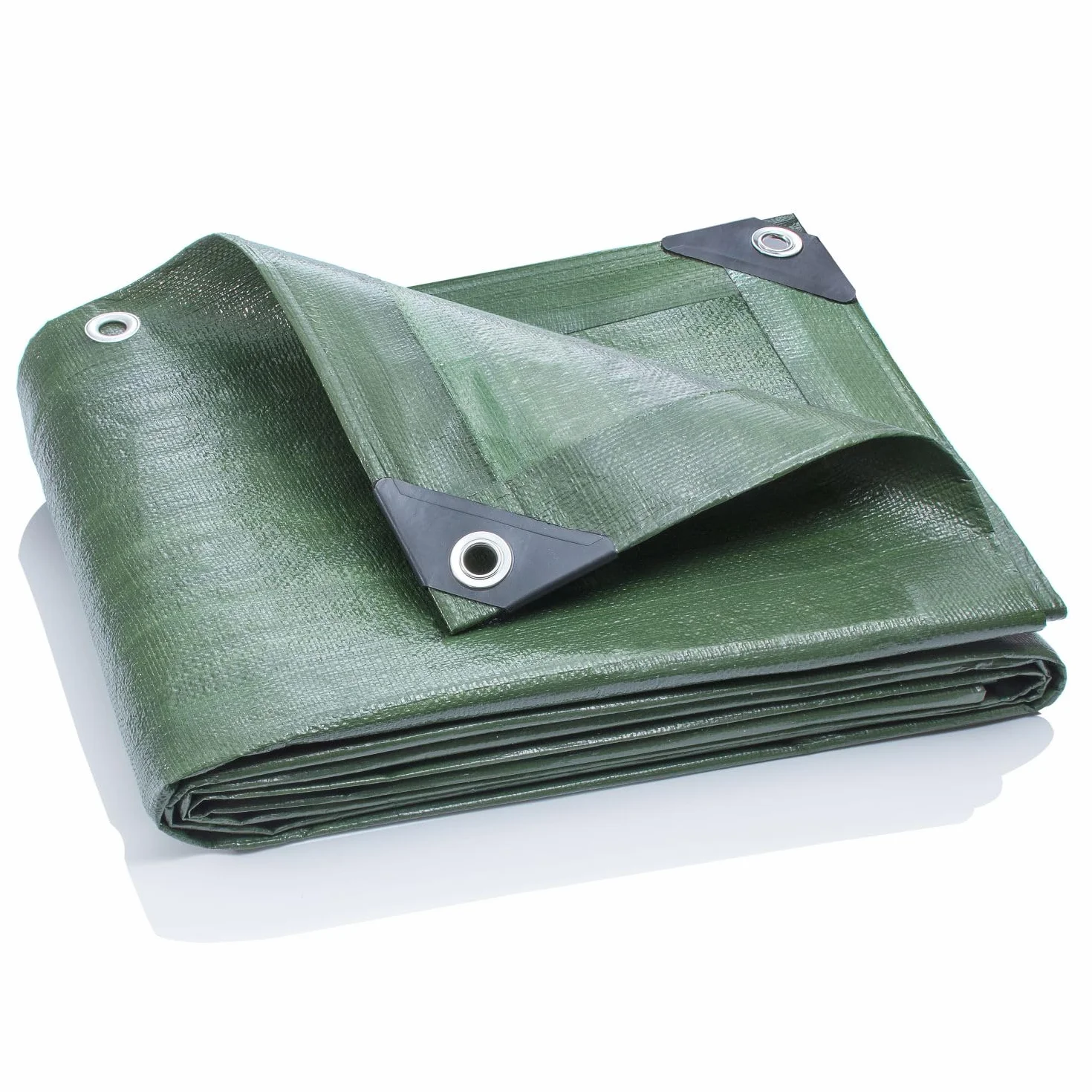 GardenMate – plandeka tkana 2x3 m 200 g/m² – jakość premium – do przykrywania – plandeka ochronna – do łodzi – zielona – ciężka