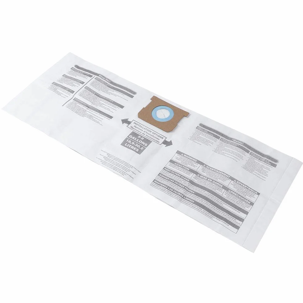 Worki do Odkurzacza z Tkaniny W?¨®knistej, 775 x 298 mm, 3 Sztuki, Kompatybilne z 90661 906-61, do Zbierania Kurzu i Zanieczyszcze¨½