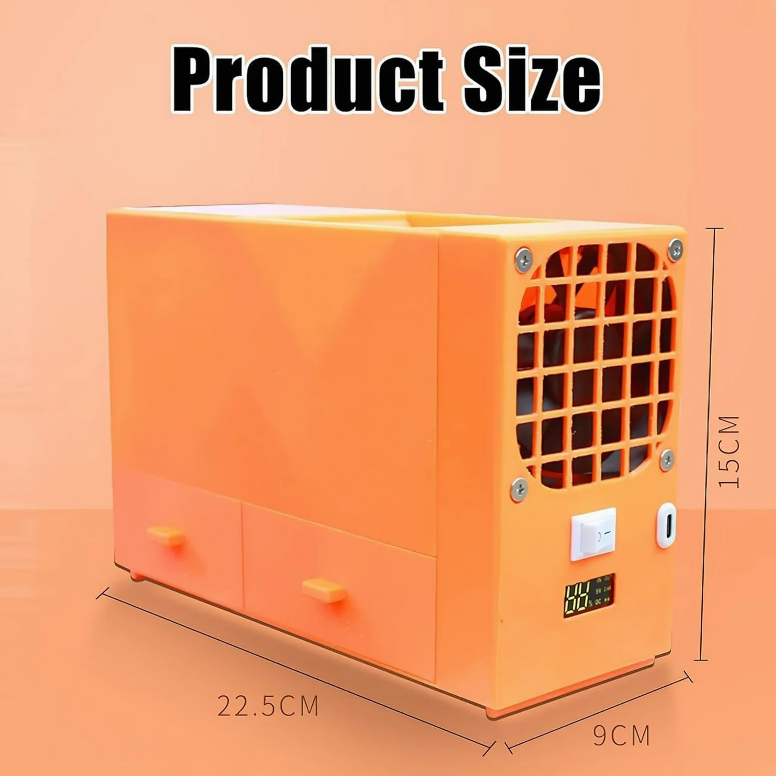 Elektryczna separator do karmy dla ptaków, elektryczna separator ziarna/maszyna do czyszczenia, z podwójną szufladą, cyfrowa lampka kontrolna