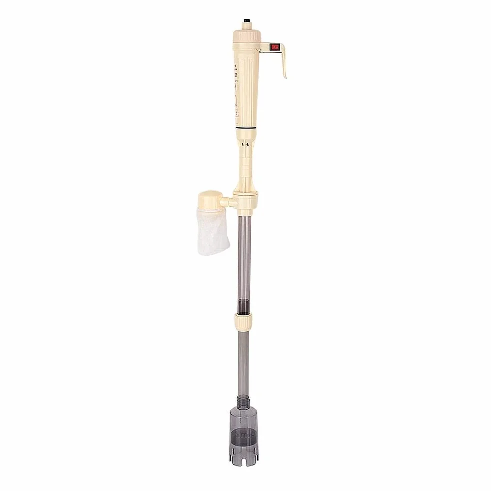 Filtre à Eau Automatique d'Aquarium,Nettoyant de Pompe d'Aquarium Longueur Réglable 58-94cm,Changeur d'Eau Électrique pour Aquarium Nettoyage,Aquarium Électrique à Siphon