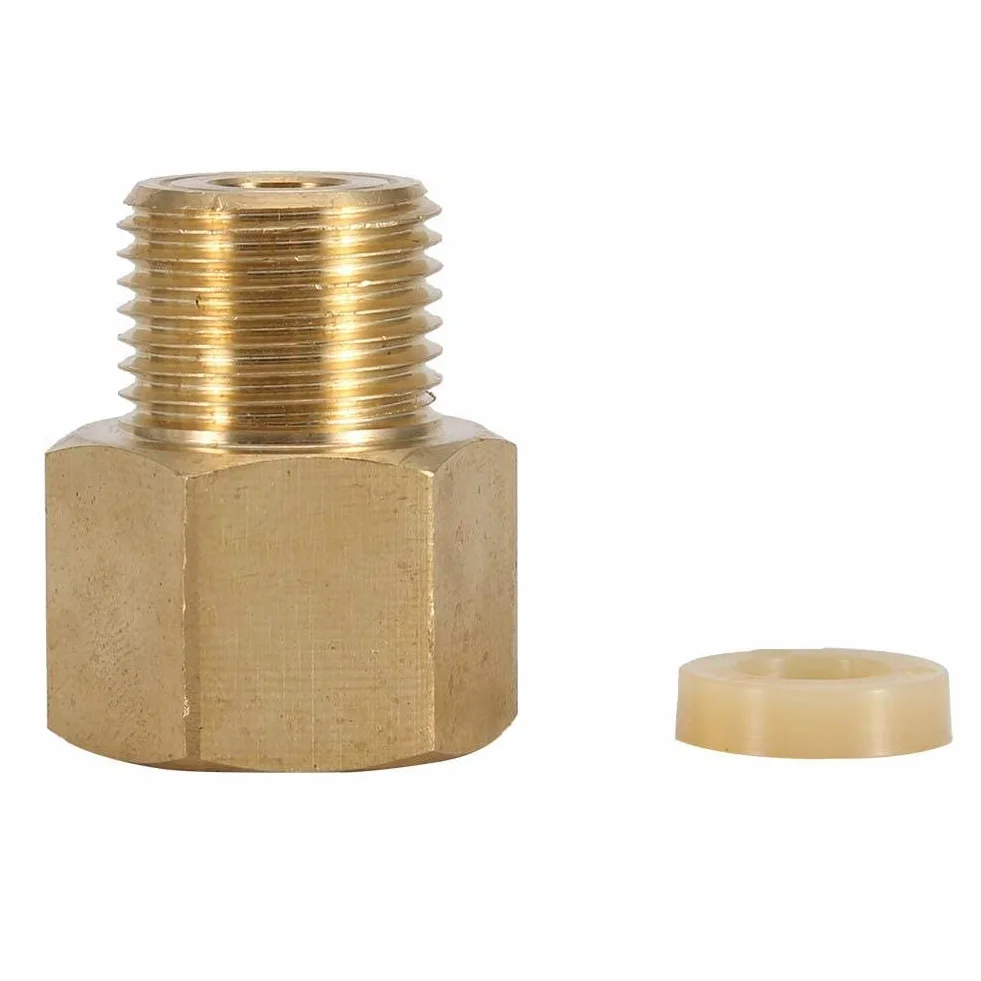 Zbiornik na butlę CO2 W21.8 CGA320 Adapter konwerter do akwarium (CGA320 DO W21.8)