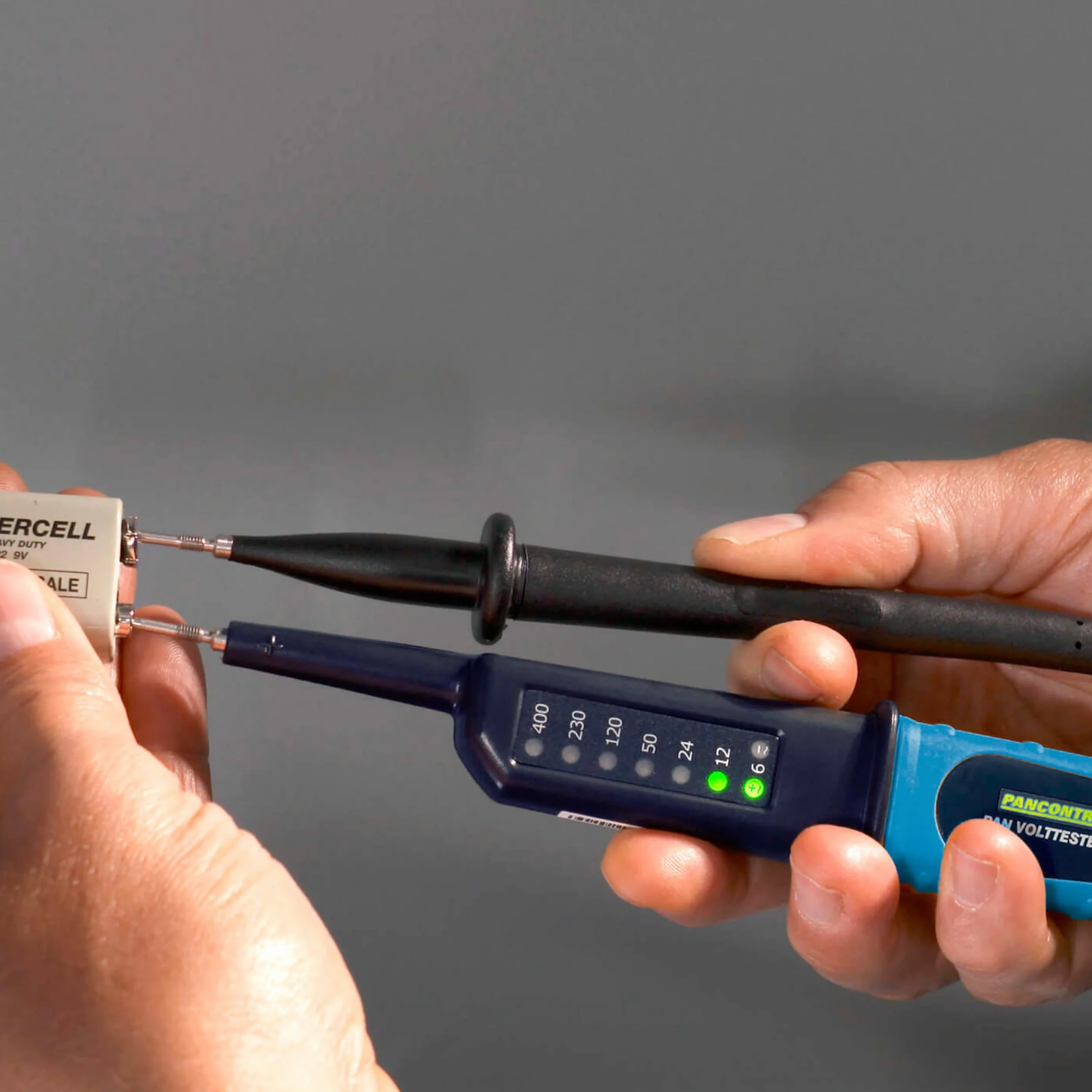 PAN tester napięcia 400 z wyświetlaczem LED