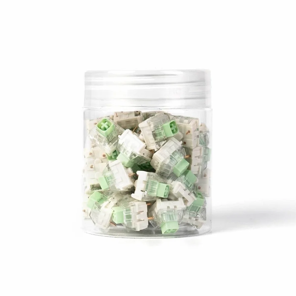 Kailh Box Jade Switch, 3Pin Thick Clicky Switch for Custom Mechanical Keyboard(30PCS)