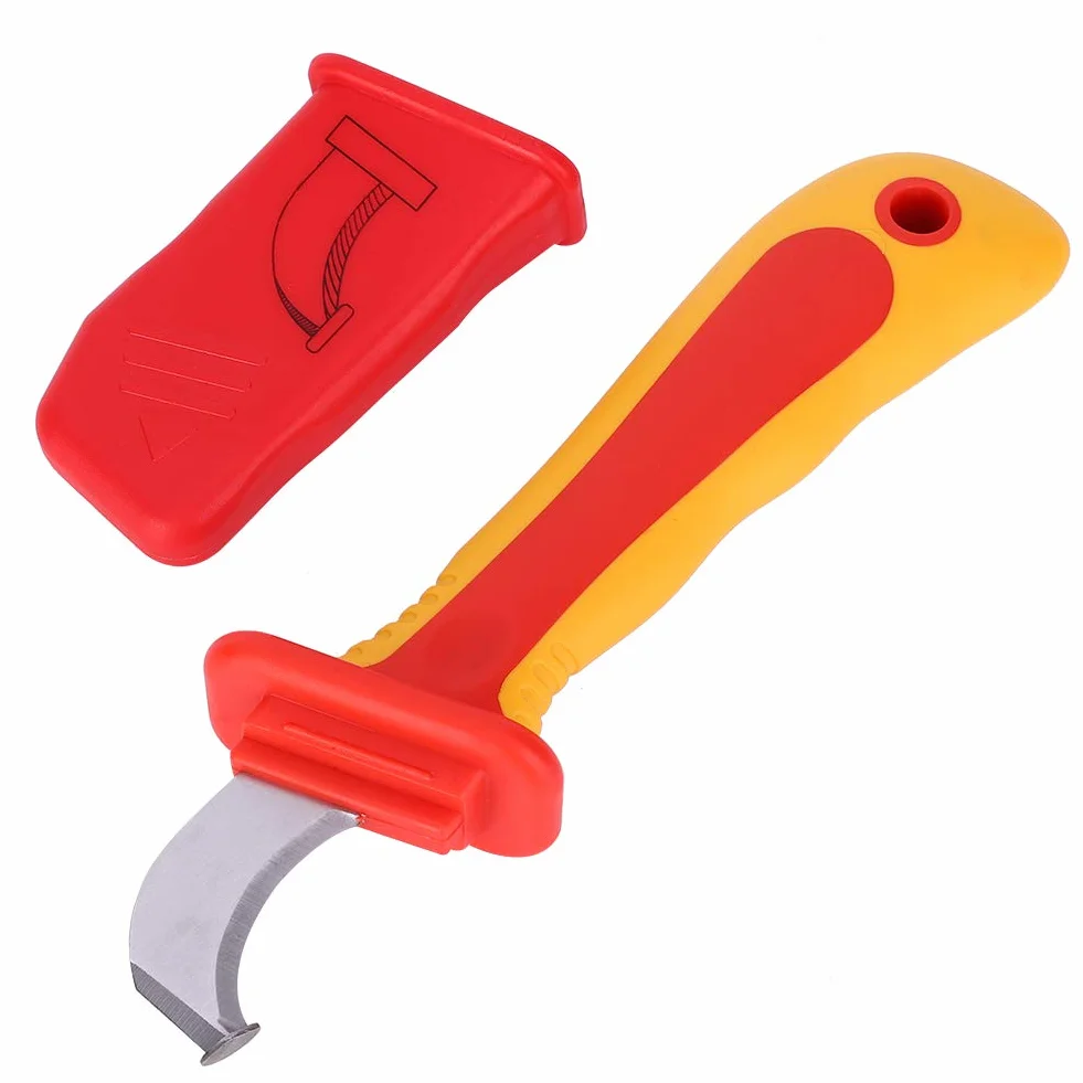 Dioche Elektriker Messer, Messer Banane Einziehbares Set Isolierung Anti Magnetische Gebrauchs Messer Schnell Streifen Kabel Strip Stripper Cutter IEC60900 1000V