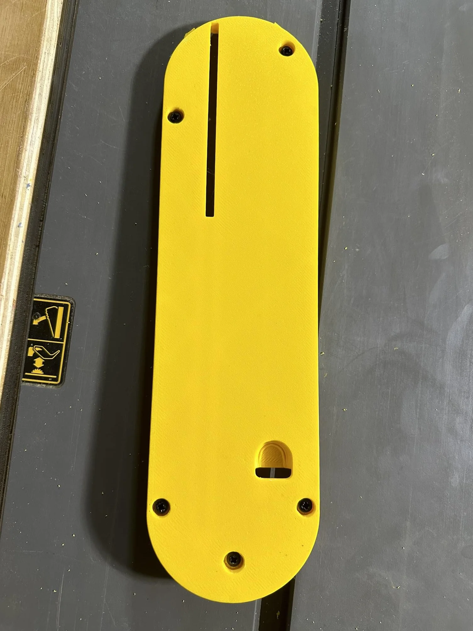 Wkładka o zerowym prześwicie do piły stołowej Dewalt DWE7492 DWE7491 DWE7480 DWE7499 DWE7490 DWE7490X DW744 DW745