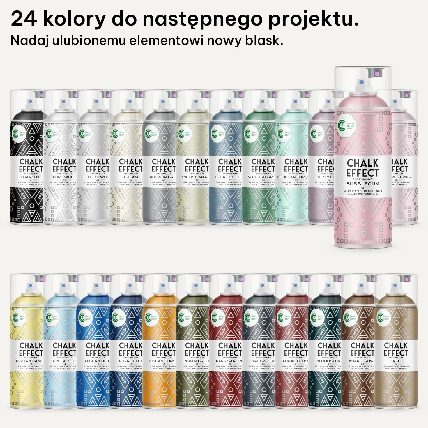 CL COSMOS LAC Farba kredowa Spray Chalk Effect