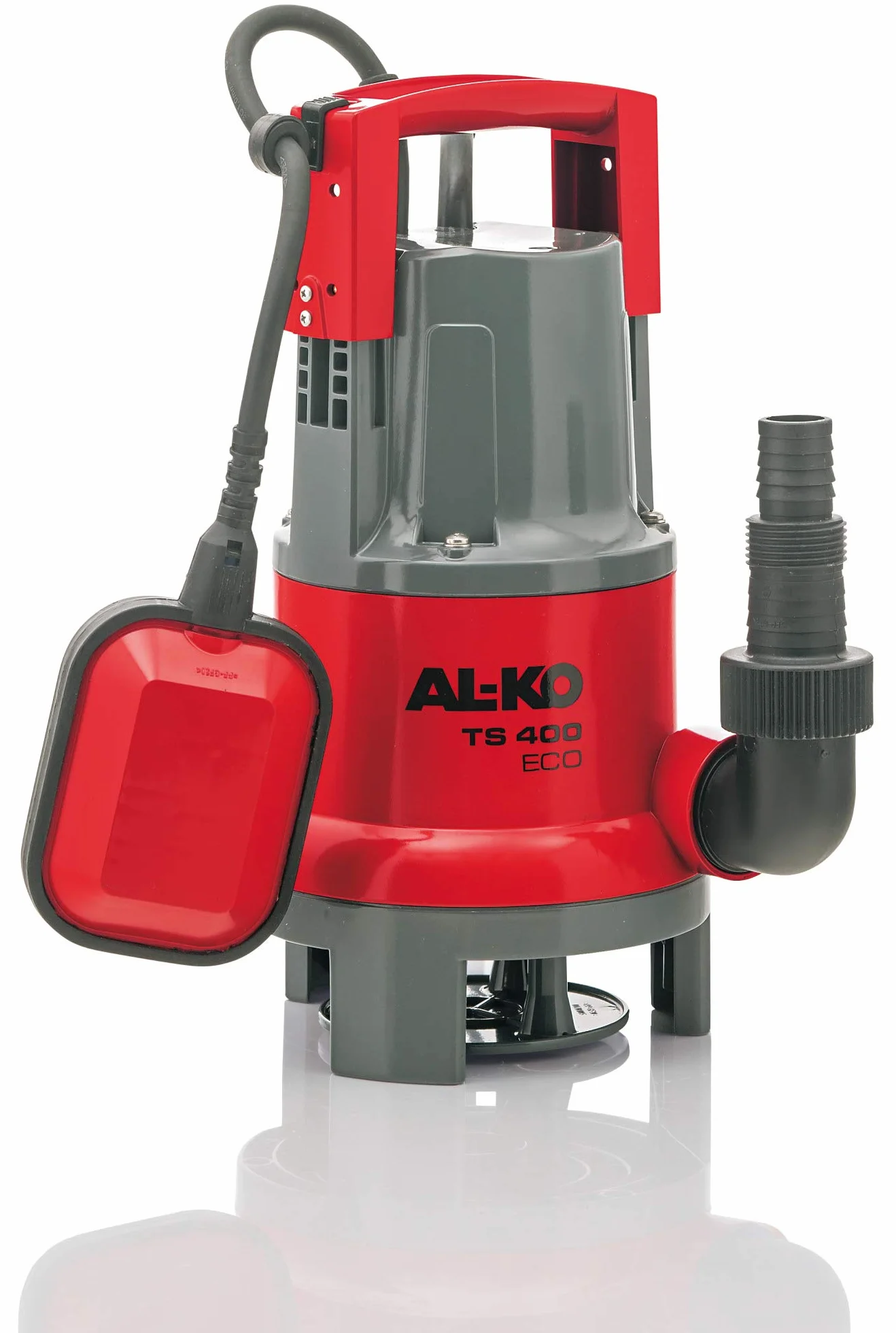 Al-Ko TS 400 Eco Pompa Zanurzeniowa, Czerwony, 21 x 29,5 x 21 cm