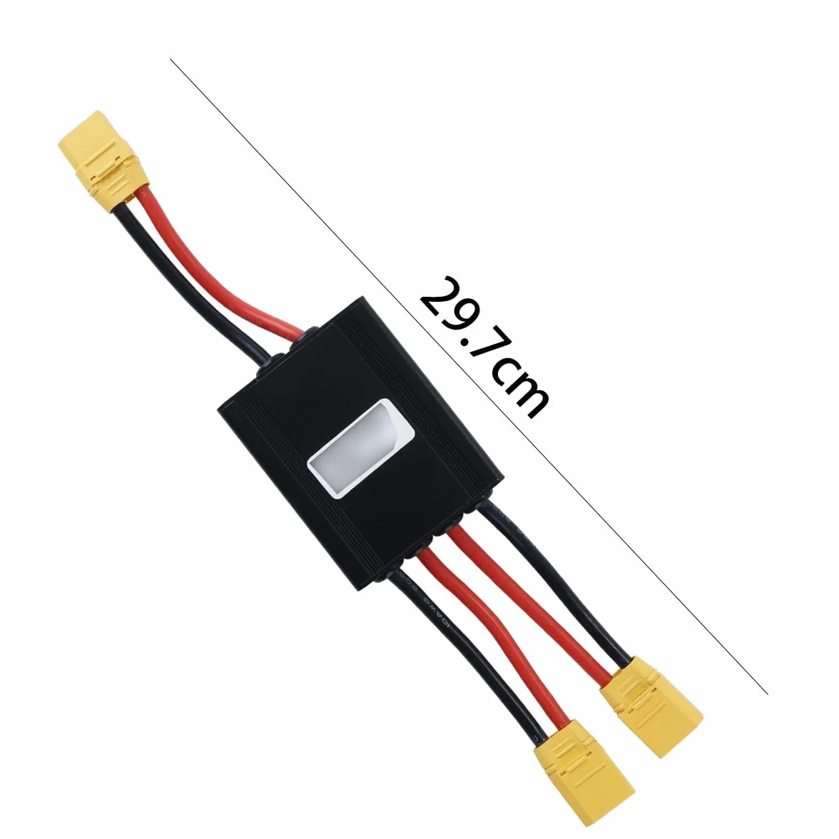 Ausi Podwójny adapter do akumulatora elektrycznego, podwójny konwerter ładowania 20 V 72 V 100 A do wymiany