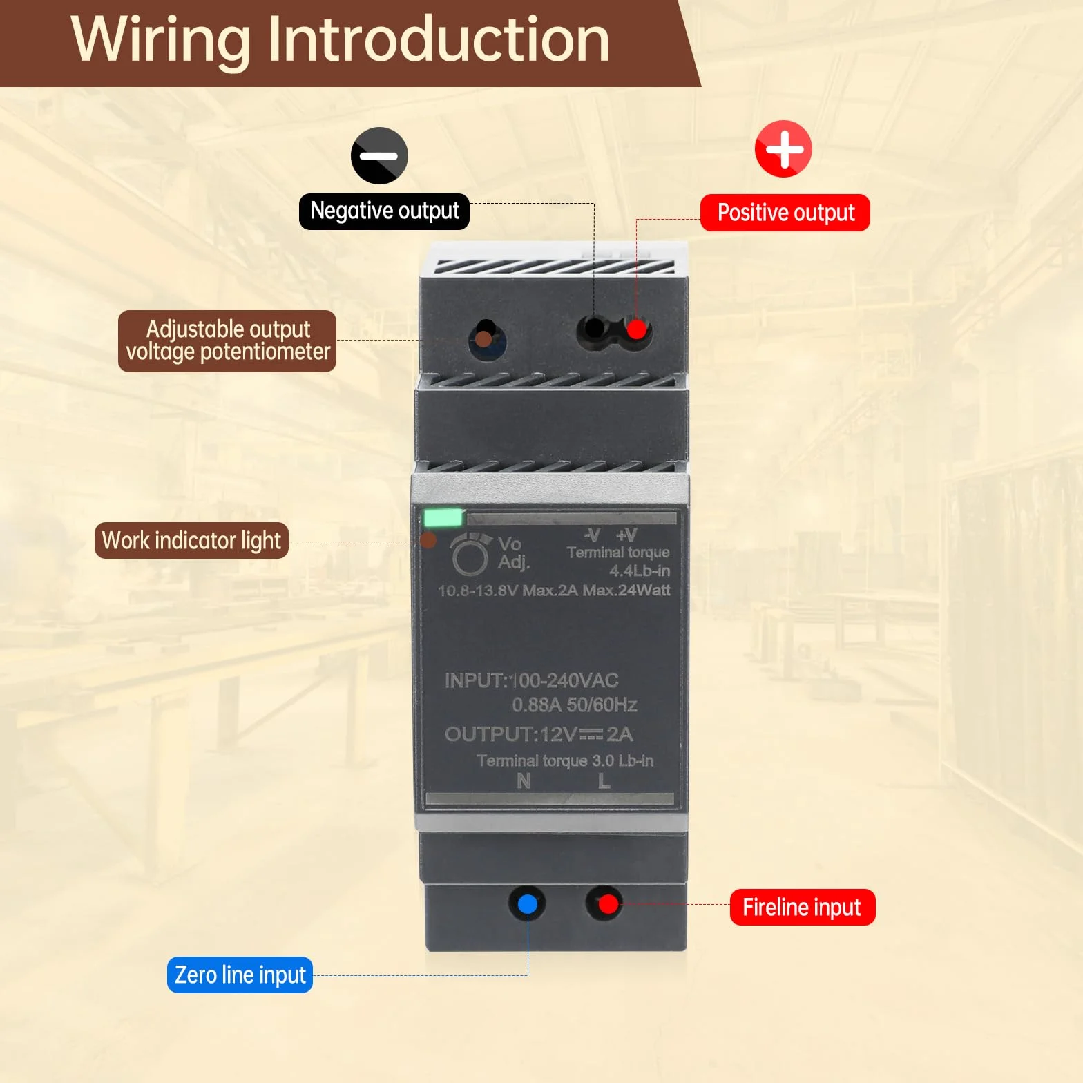 HDR-30W-12V, 2A