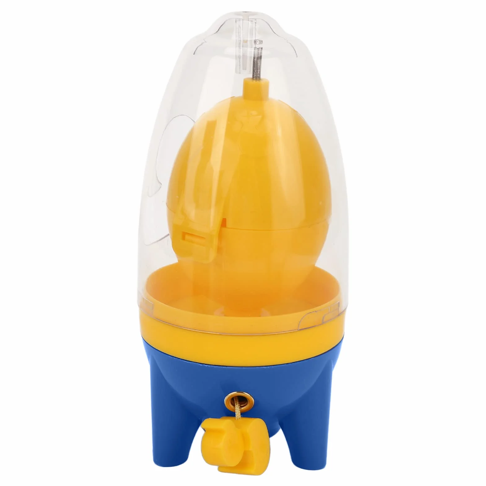 Przędzarka do Jajek, Ręczny Mikser do Wirowania Białek i Żółtków Przenośny Golden Egg Maker Niebieski