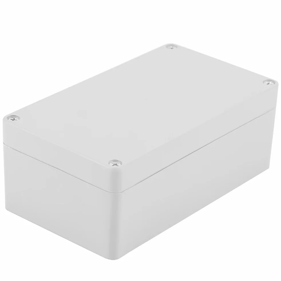 Elektryczna obudowa do projektów, wodoszczelna puszka przyłączeniowa IP65 ABS, obudowa elektryczna, obudowa instrumentów, stały montaż (03)