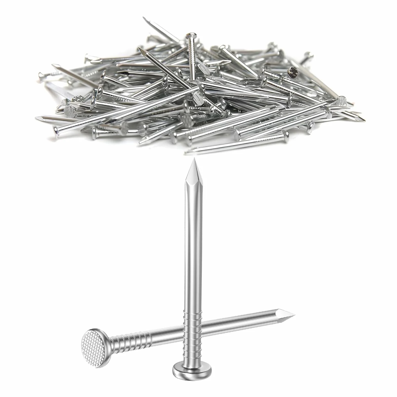 Dayalo 100 sztuk gwoździ stalowych 30 mm, gwoździe ze stali nierdzewnej, gwoździe do obrazów, do obróbki drewna, cegieł, do zastosowania na cegle, tynku i drewnie
