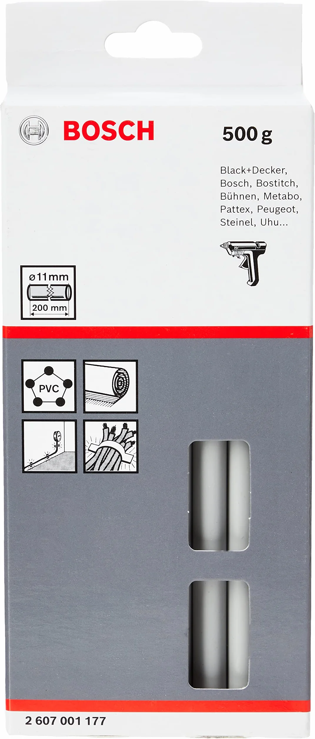 Bosch Profesional KLEJ 11X200 SZARY 500G