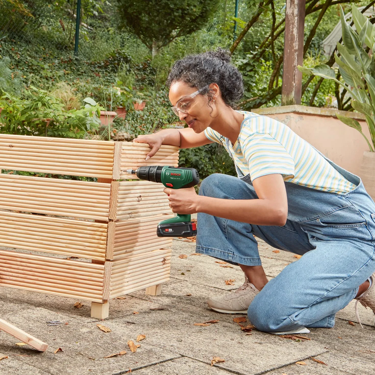 Bosch Home and Garden Akumulatorowa Wiertarka Udarowa Bosch EasyImpact 18V-40, bez Akumulatora, System 18V, Opakowanie Kartooptymalne