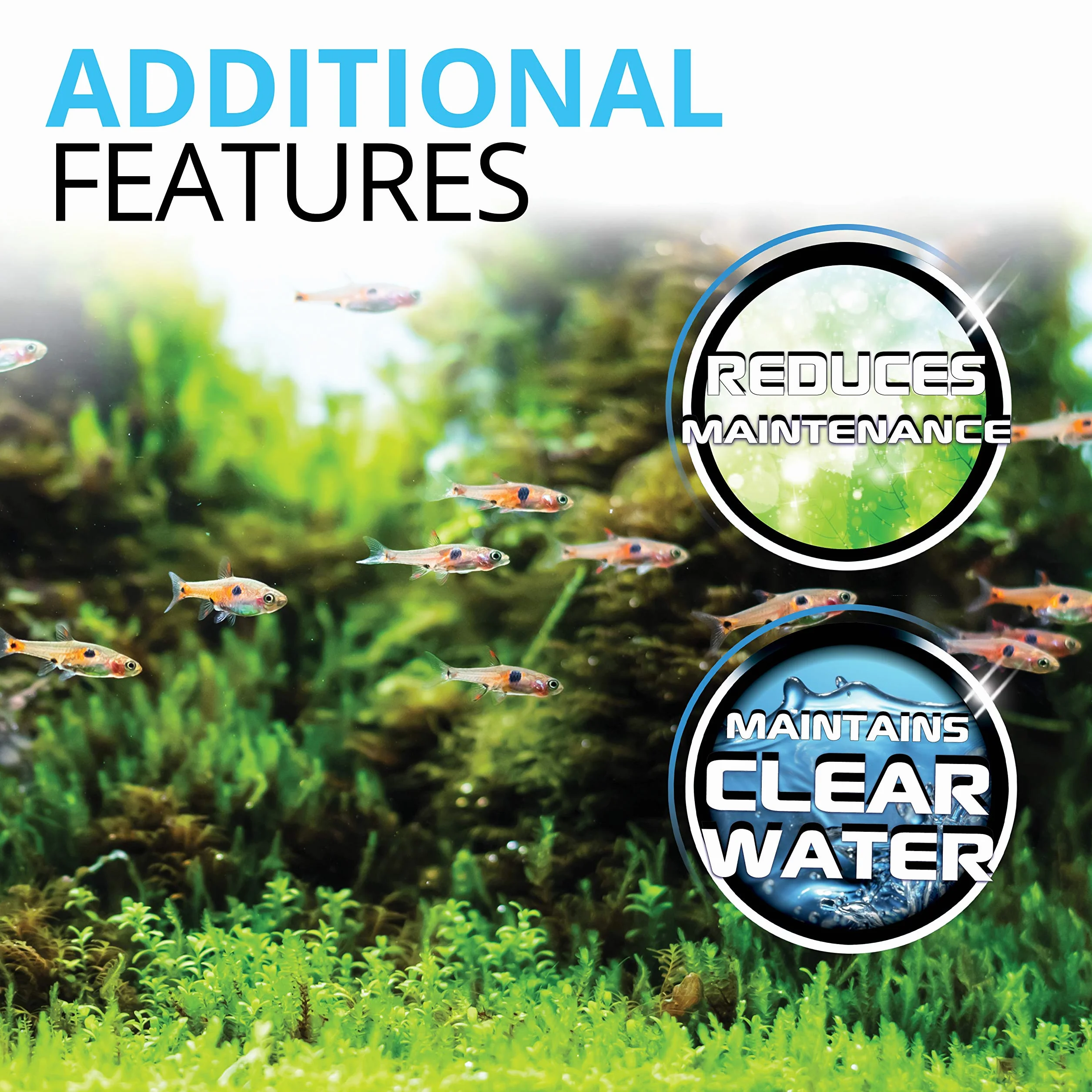 Fluval Clear Max środek do usuwania fosforanów 300 g - 3 x 100 g - smakołyki 3 x 100 l, brązowy