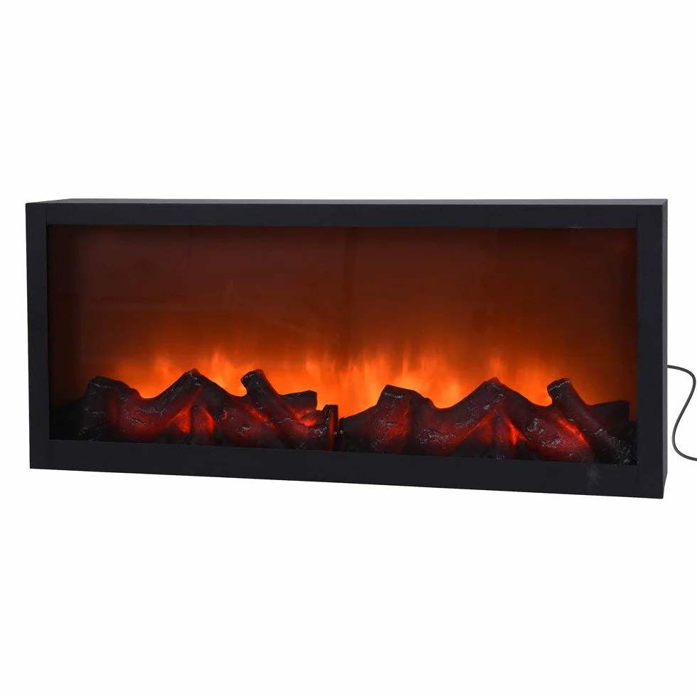 Home Styling Collection Elektryczny kominek LED dekoracja bożonarodzeniowa, 57 x 25 cm