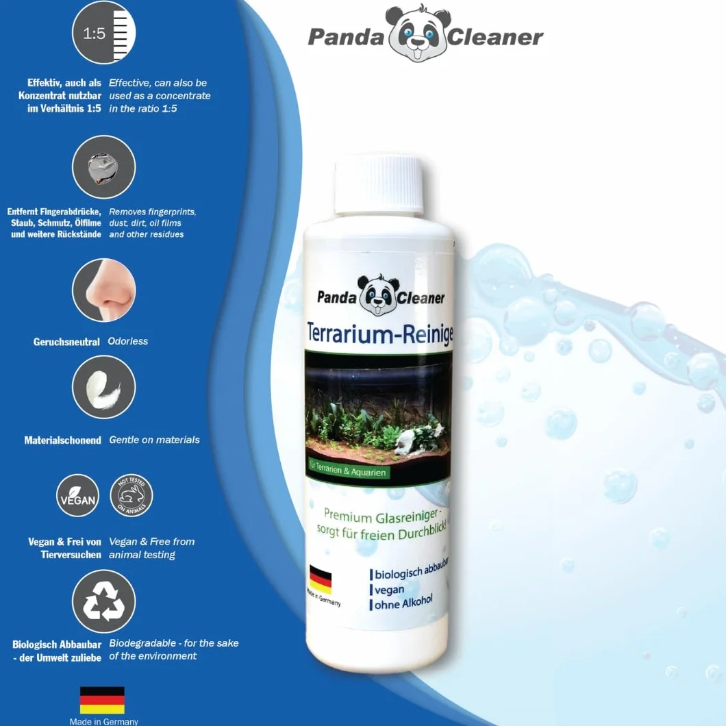 PandaCleaner Środek do czyszczenia terrarium 250 ml