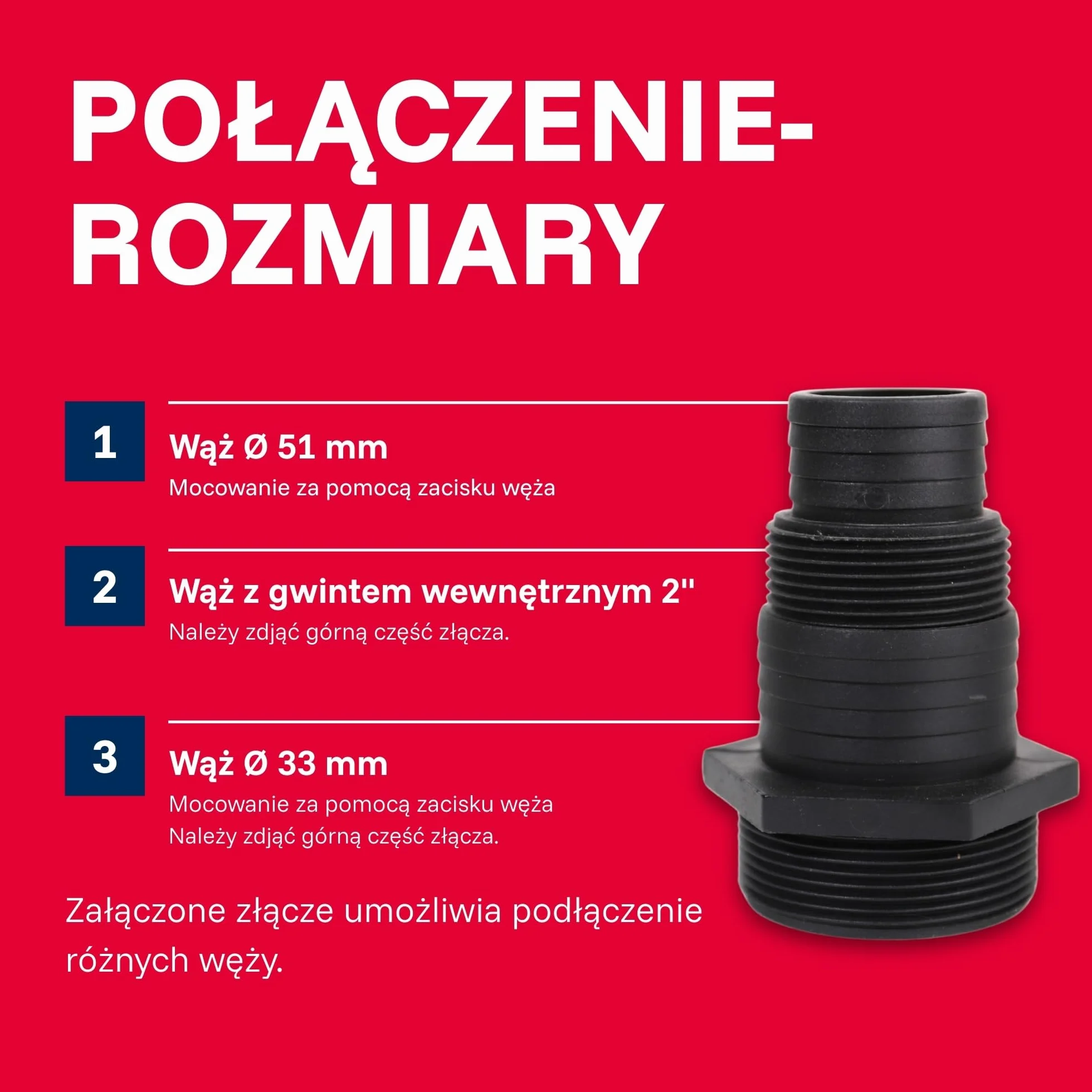 T.I.P. Pompa zanurzeniowa do brudnej wody Extrema 500/13 IX 30000 l/h 13m 1800W 45mm 95°C