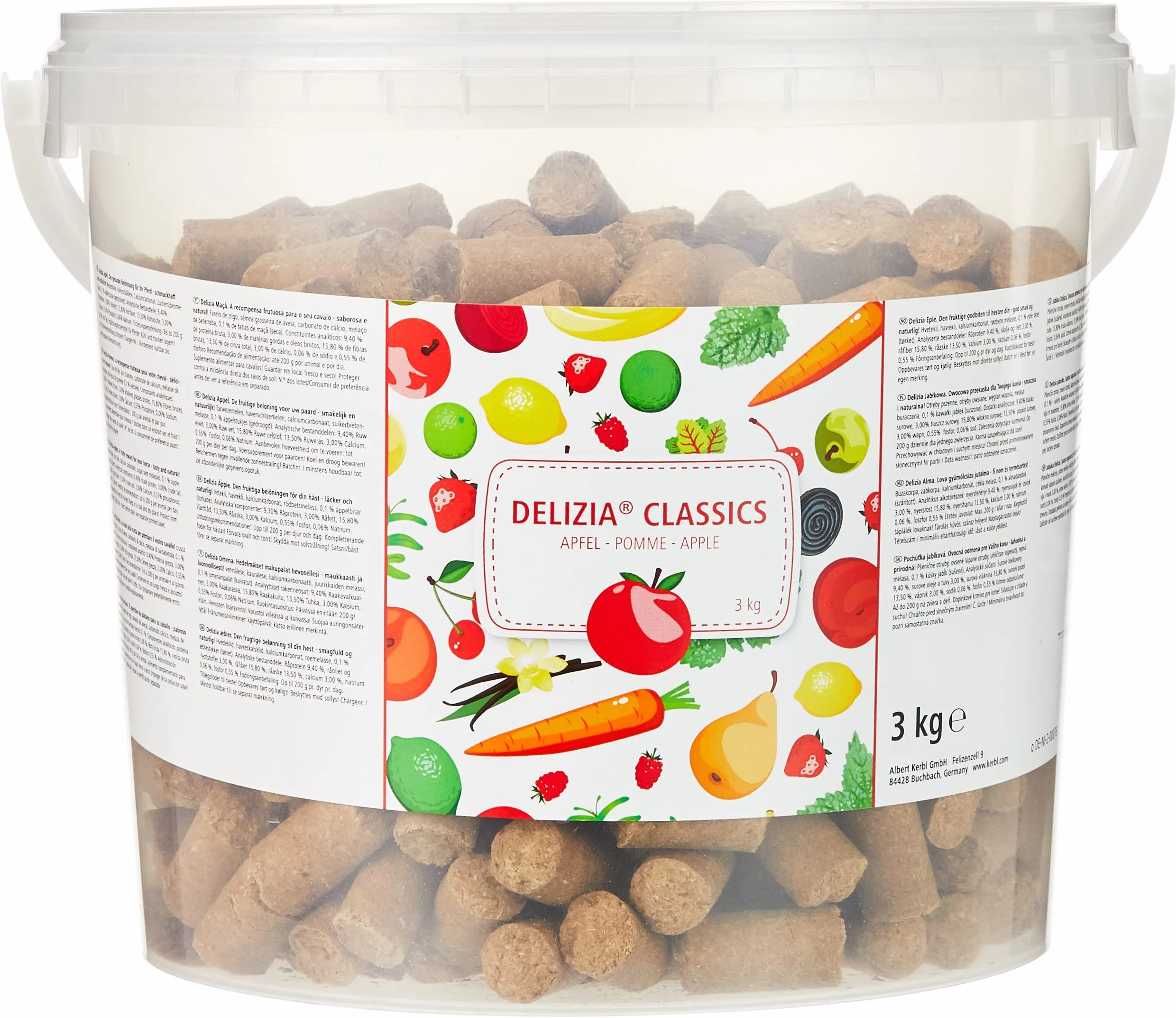 Kerbl 325008 Delizia Sweeties Apple 3 kg