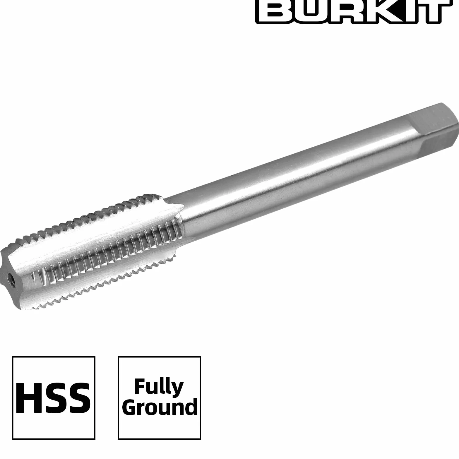 Burkit Gwint M15 x 0,75 praworęczny, HSS M15 x 0,75 prosty karbowany kran maszynowy