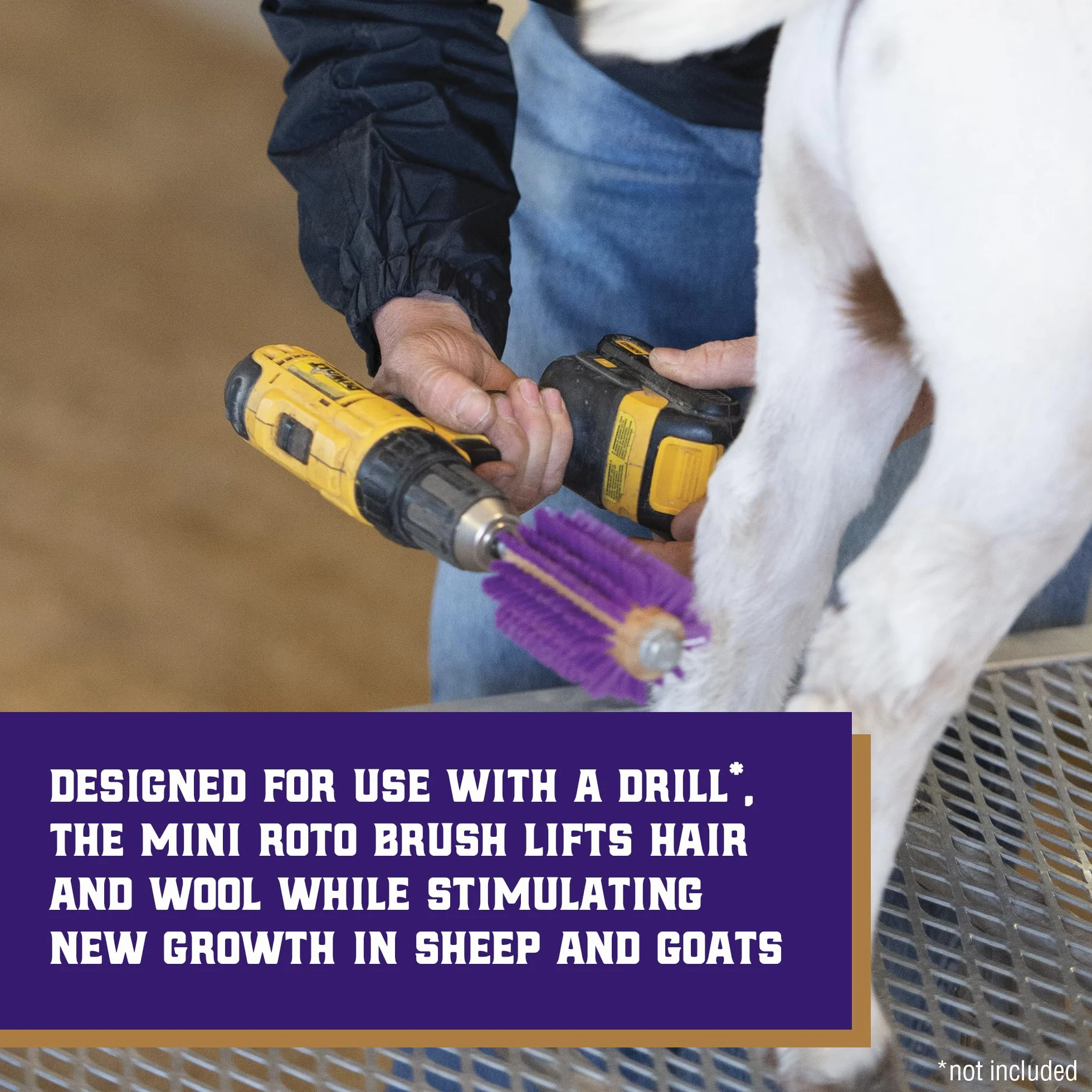Weaver Leather Livestock Mini Roto Brush