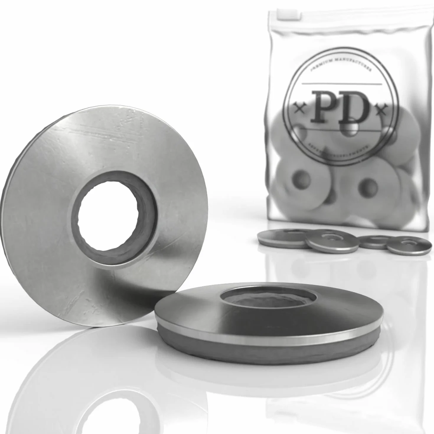 PD® M5 uszczelniające podkładki z EPDM (5,2 x 14 mm) | uszczelniające podkładki do śrub A2 V2A | podkładki do wkrętów spazerowych, śrub wiertniczych i śrub eternit