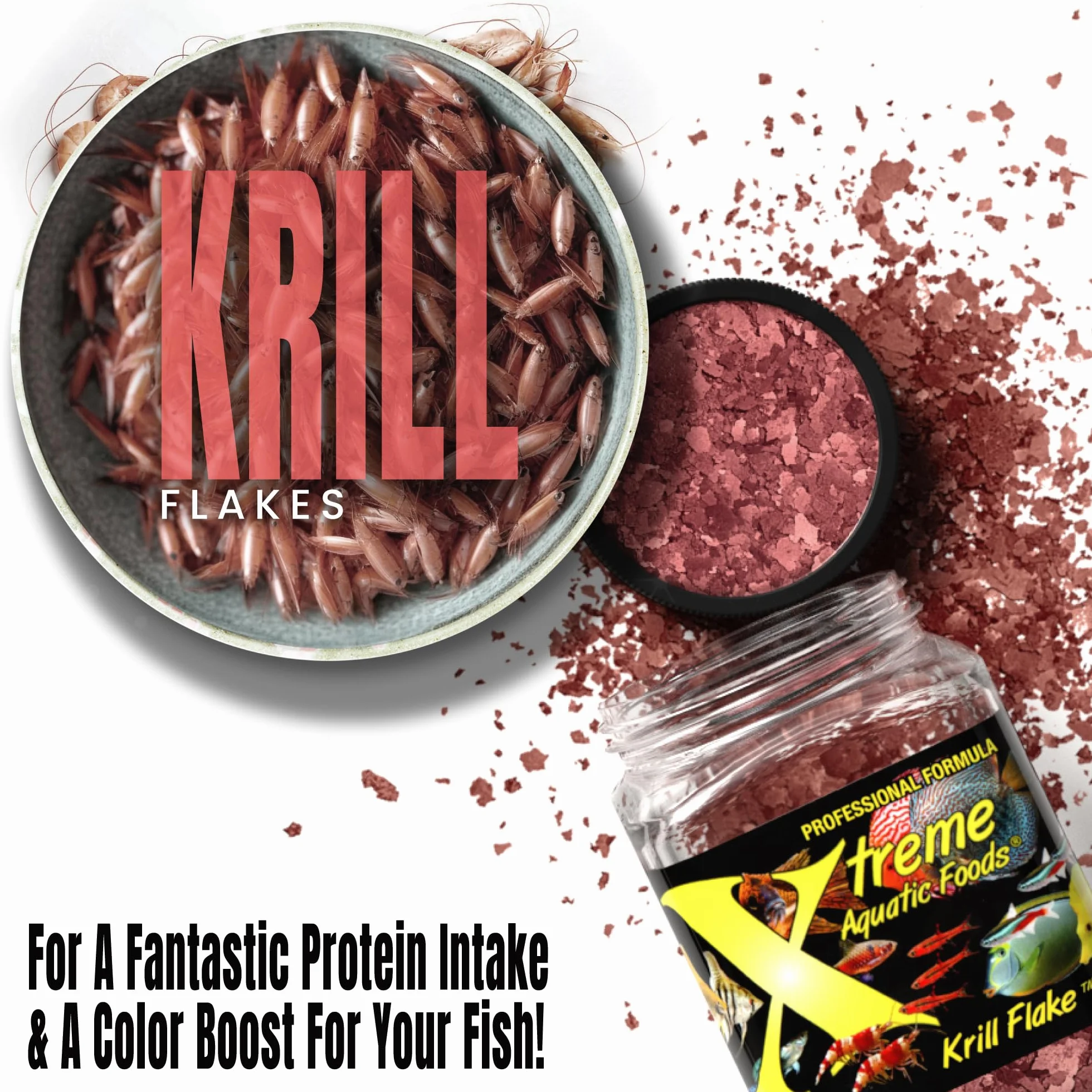 Xtreme Aquatic Foods Płatki kryla 9 uncji