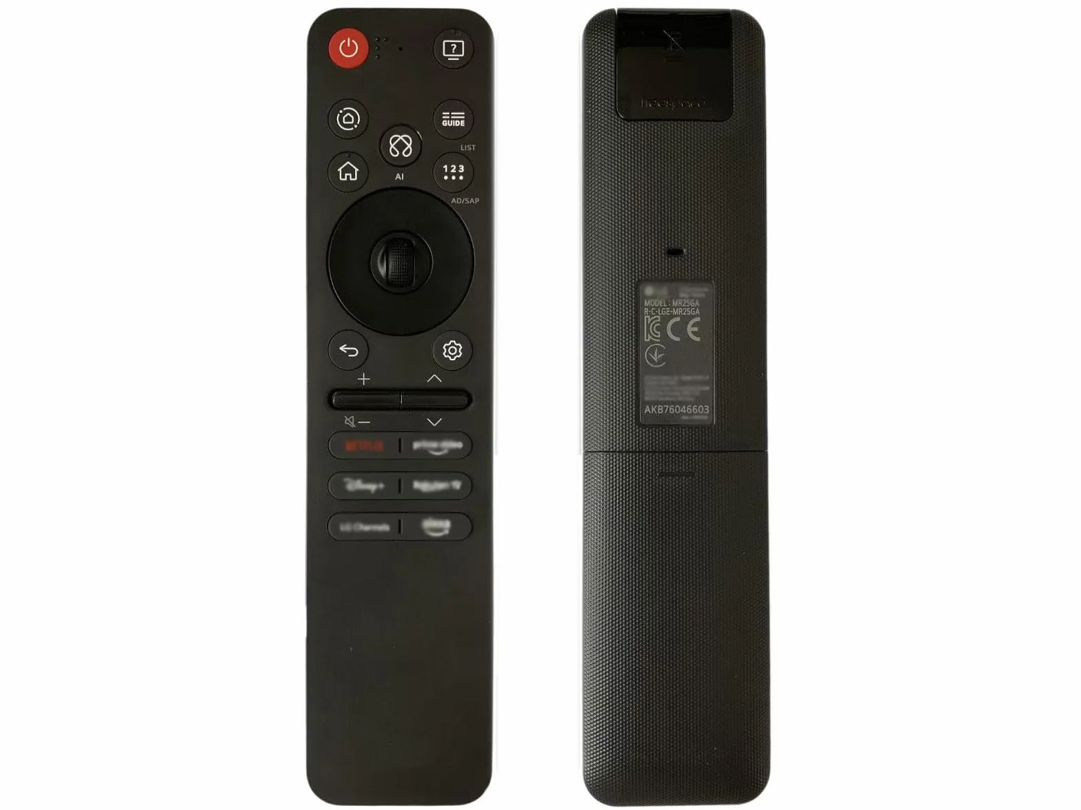 pilot zdalnego sterowania dla LG Magic Voice remote, MR25GA, AKB76046603