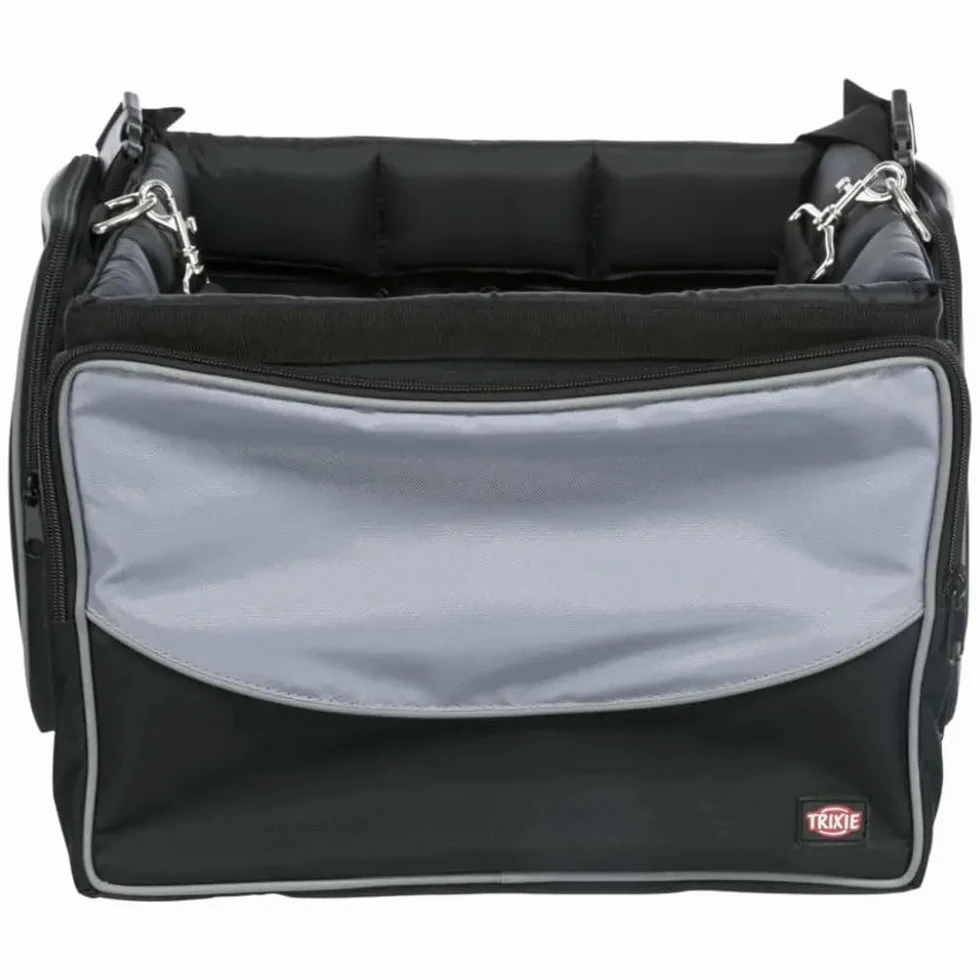 TRIXIE Front-Box na rowery, 41 x 26 x 26 cm, czarny/szary, 2,82 kg