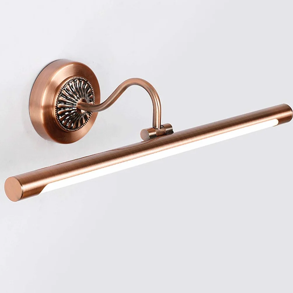 Lampy Lustrzane Kąpielowe Lustrzane Reflektory Akrylowe Akrylowe Kupione Żelazo Materiał Wodoodporny I Anti-Fog 45.5 Cm, 55.5 Cm, 65.5 Cm Proste Oświetlenie Ściany/Warm Light-12W65.5Cm