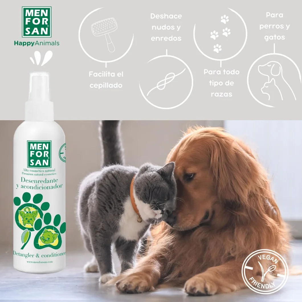 MENFORSAN Detangler & Conditioner dla psów i kotów Aloe Vera 125 ml