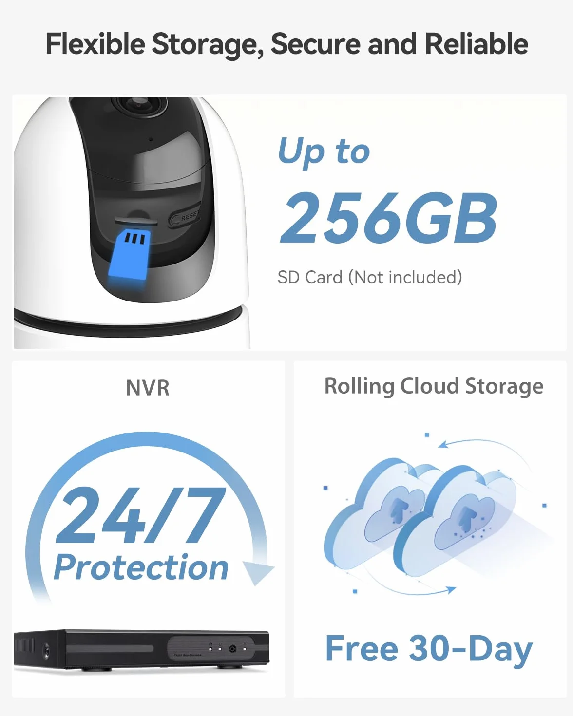 Imou Podwójna kamera do monitoringu 4 MP + 4 MP, do użytku wewnątrz z WiFi 2,4/5 GHz, rozpoznawanie osoby / zwierząt domowych, 360° PTZ WLAN, noktowizor, inteligentne śledzenie, 2-drożne audio, syrena
