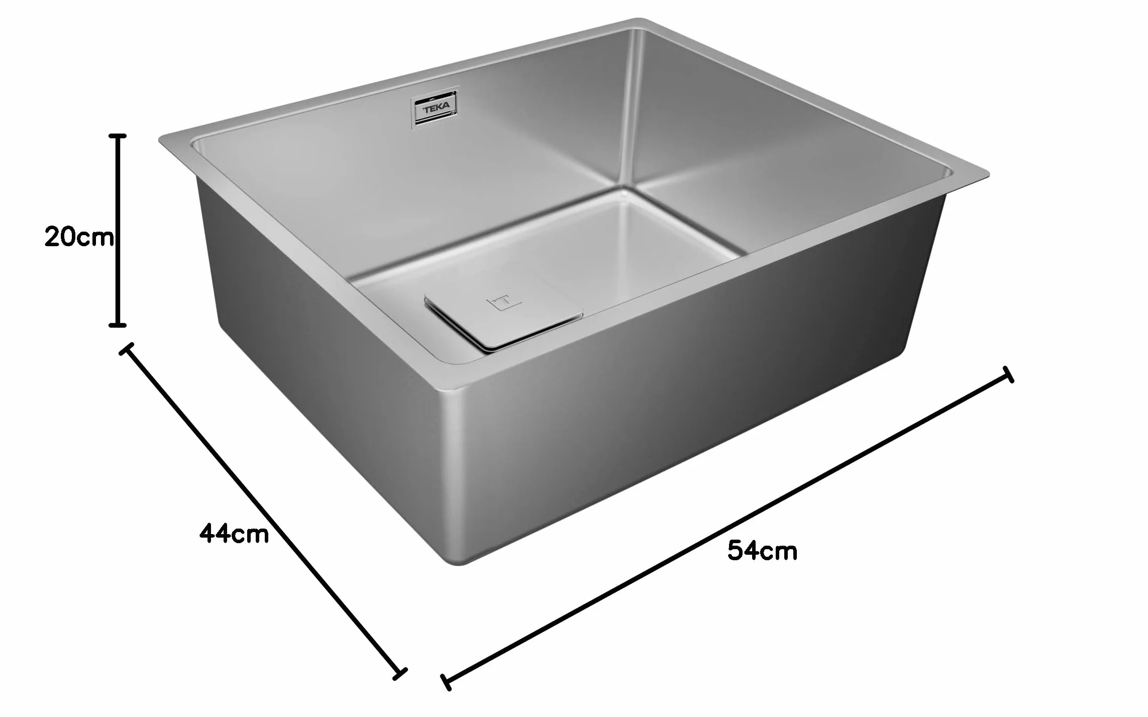 Teka Flexlinea Zlewozmywak Szary 1 Sztuka