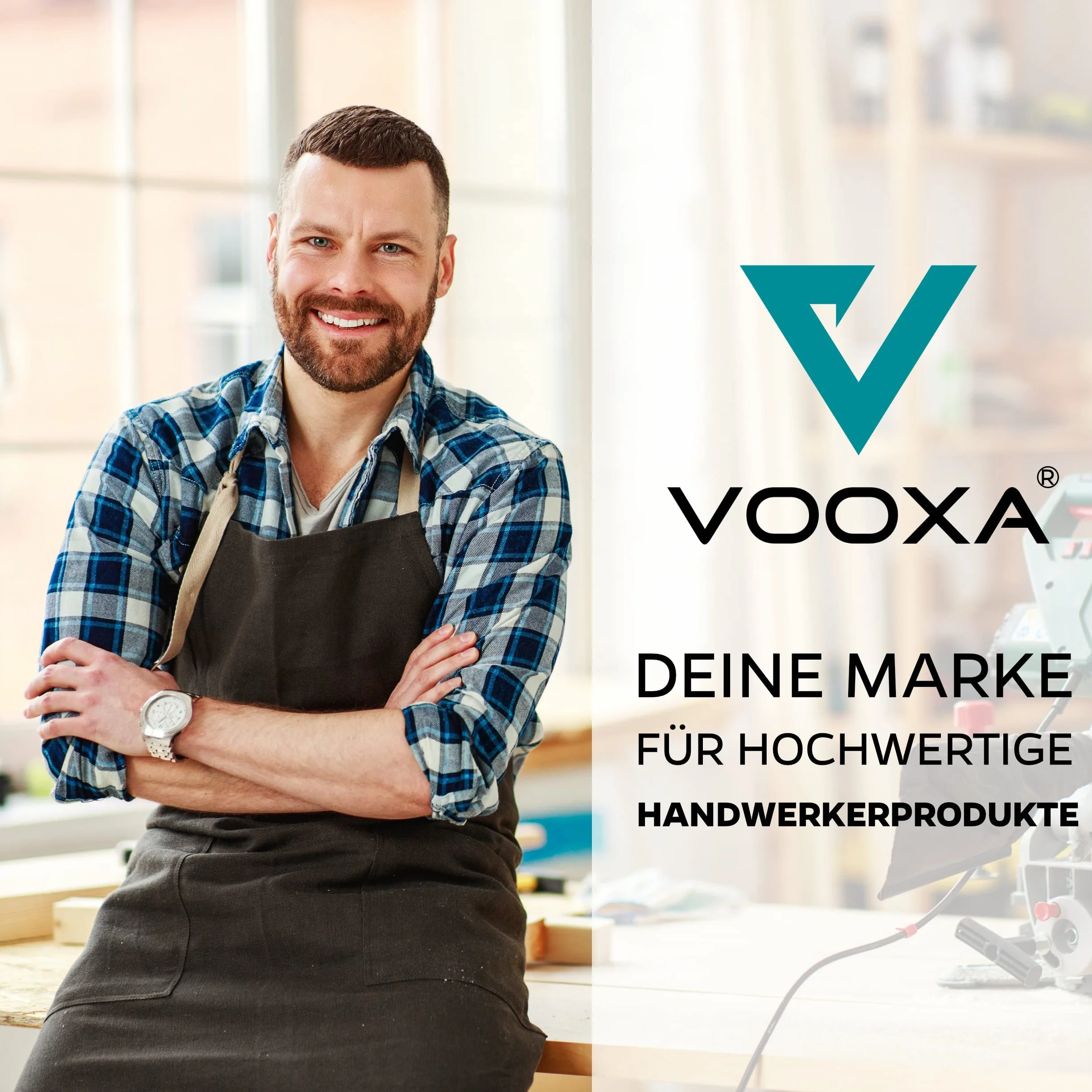 VOOXA Premium aluminiowa klamka do drzwi balkonowych + śruby mocujące | RAL 7016 matowy | wypukły uchwyt, wygodna obsługa na zewnątrz drzwi balkonowych/tarasowych