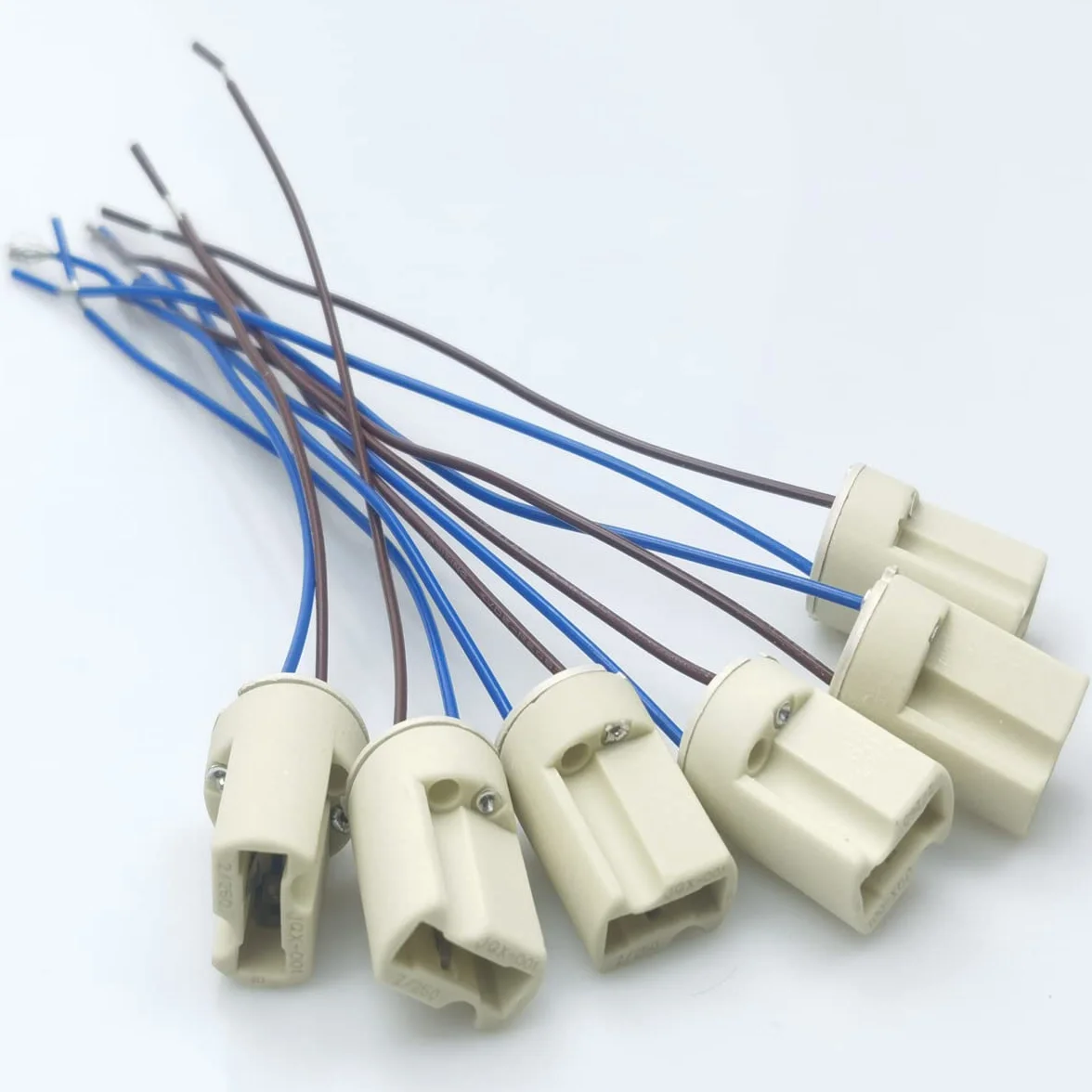YODAVE 6 sztuk oprawek do lampy G9 | ceramiczna oprawa VDE do lamp halogenowych G9