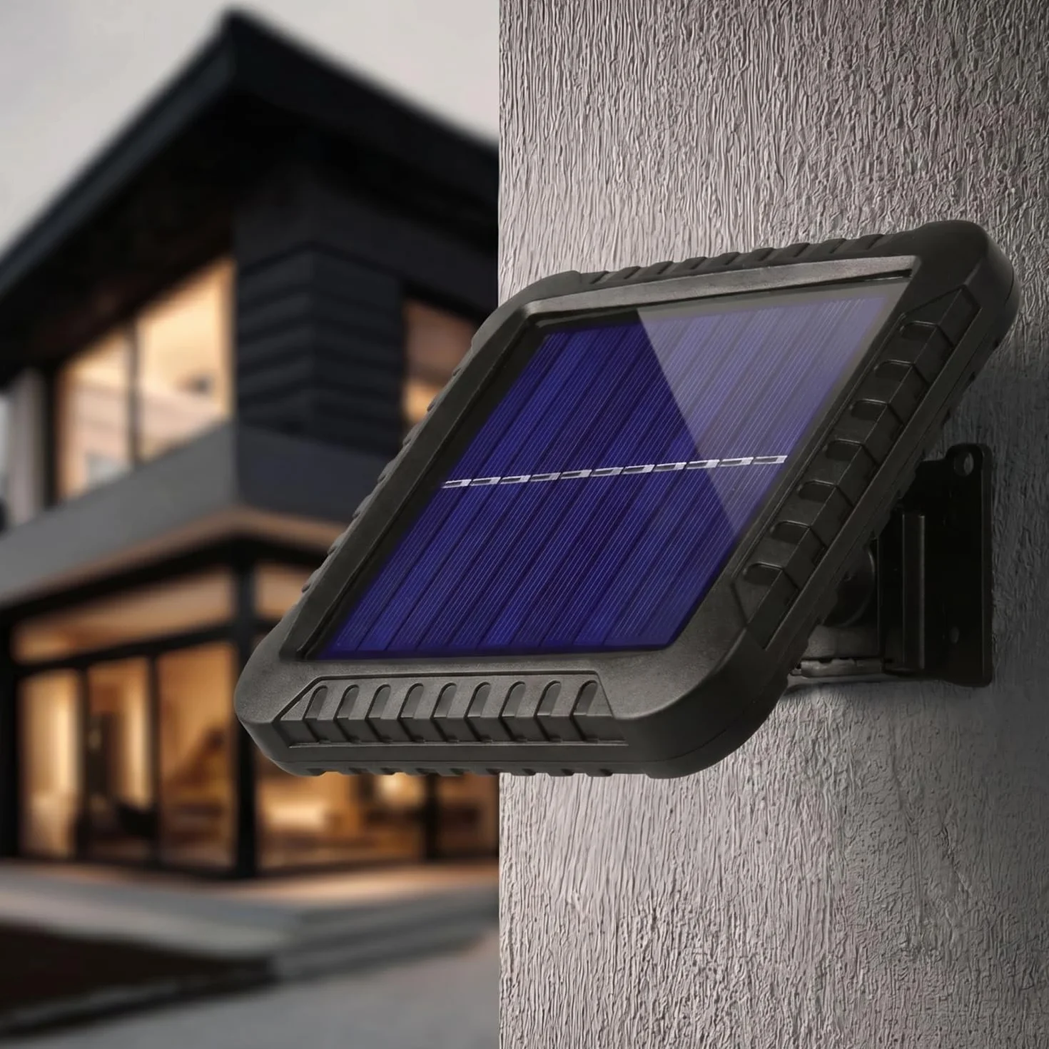 Maclean MCE438 Reflektor LED z Czujnikiem Ruchu, Reflektor Ścienny z Czujnik Zmierzchu, Lampa Solarna IP44, 5 W, 400 lm, 6000 K, zimna biel, 1 sztuka, Czas Czuwania Czujnika Ruchu Wynosi do 12 Godzin