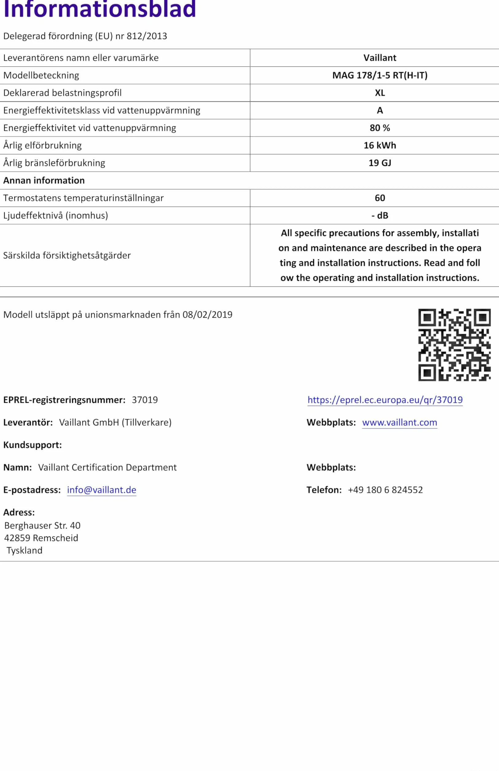 Vaillant zewnętrzny podgrzewacz wody gazowy 17 l outsideMAG 178/1-5 ErP