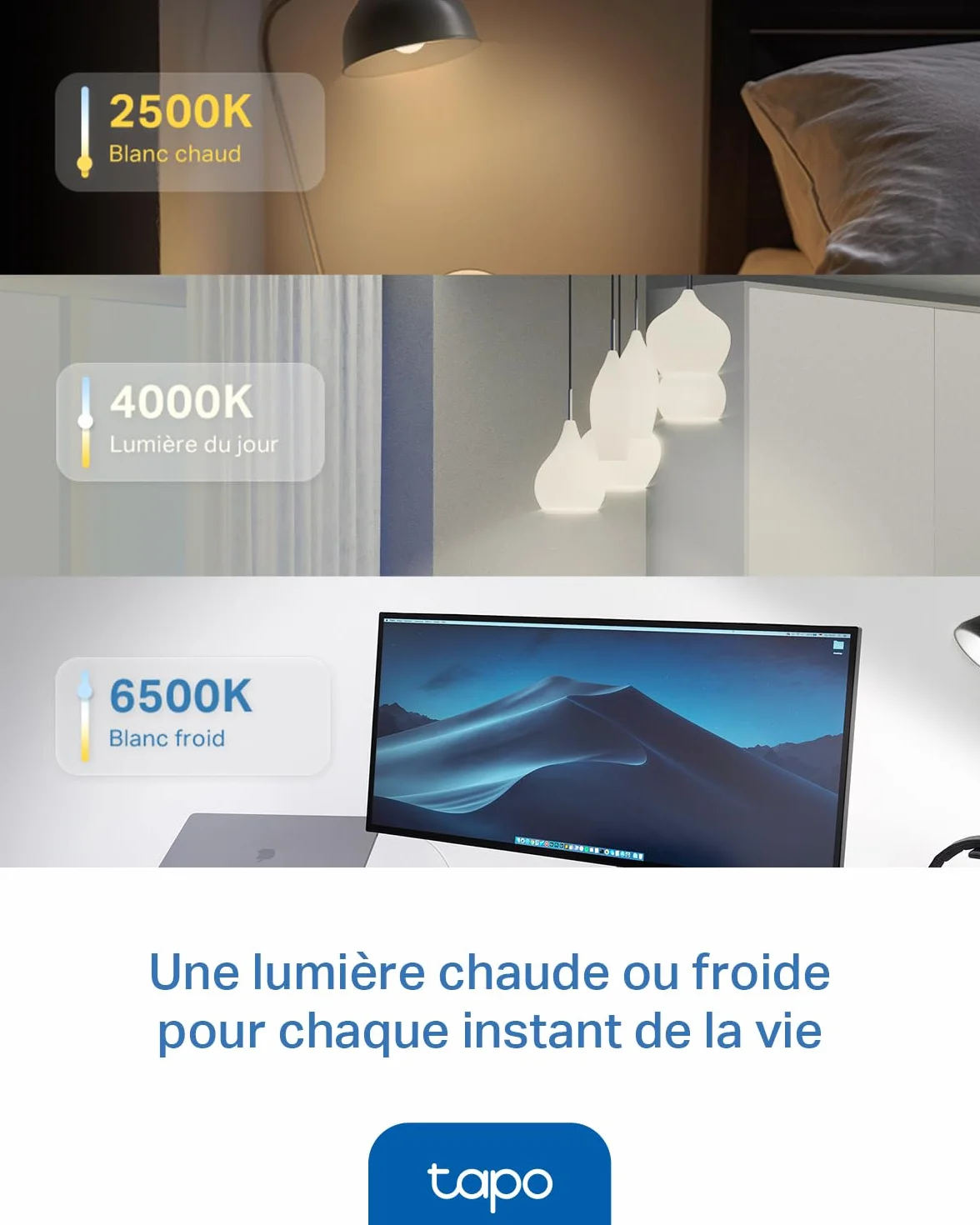Tapo L430P Smart P45 żarówka Wi-Fi E14 470 lumenów 16 mln kolorów ściemnianie harmonogram timer monitorowanie energii Alexa Google Assistant Samsung